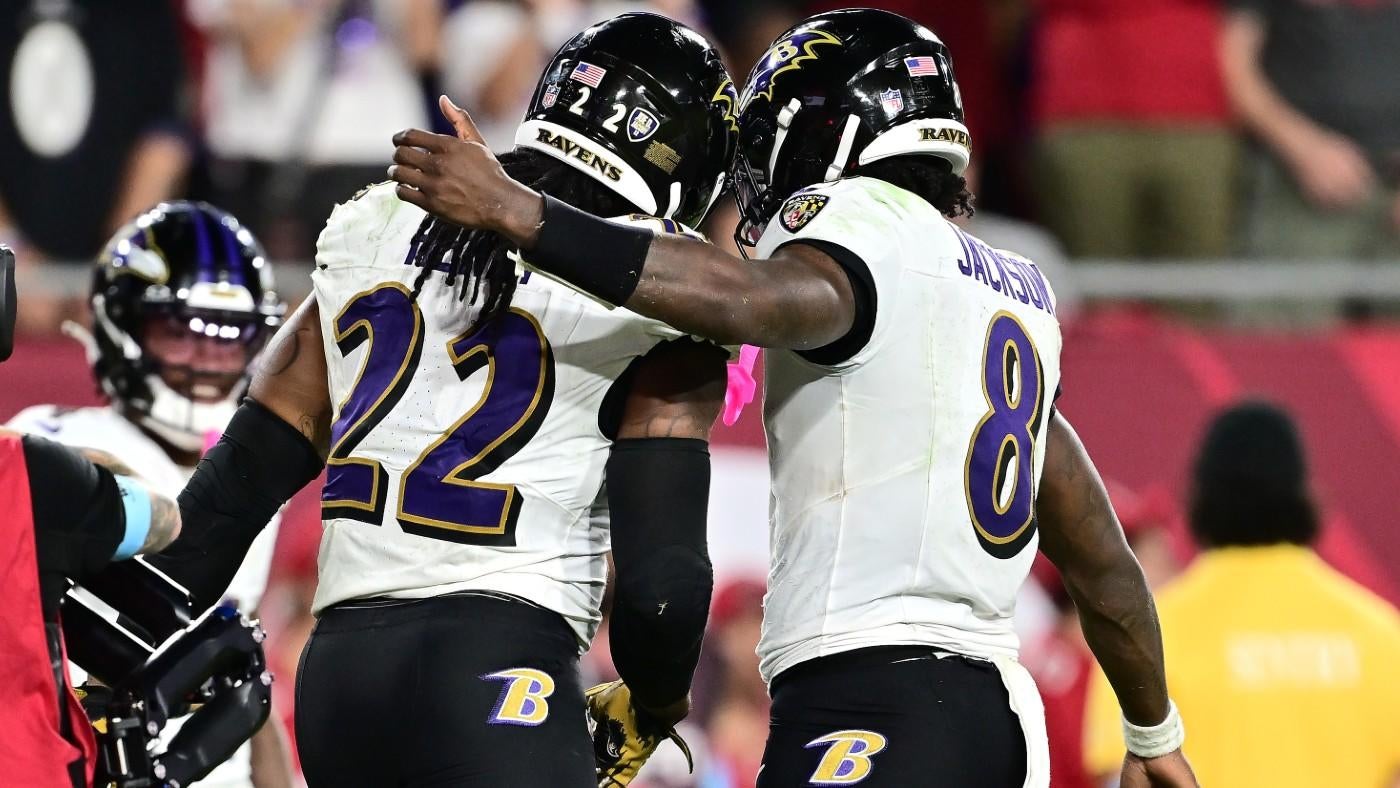 NFL Week 7 grades: Ravens earn 'A+' for steamrolling Buccaneers, Cardinals get 'B' for beating Chargers