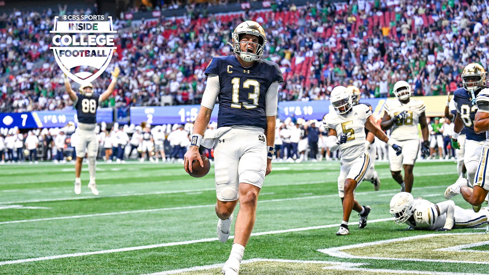 Inside College Football Does 12 Notre Dame Have Too Many Weapons