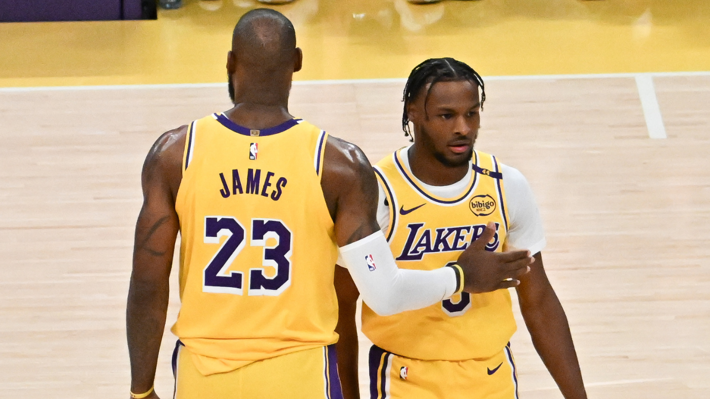 Bronny James hace un debut histórico en los Lakers con su legendario padre, pero ahora tendrá que encontrar su propio camino hacia adelante