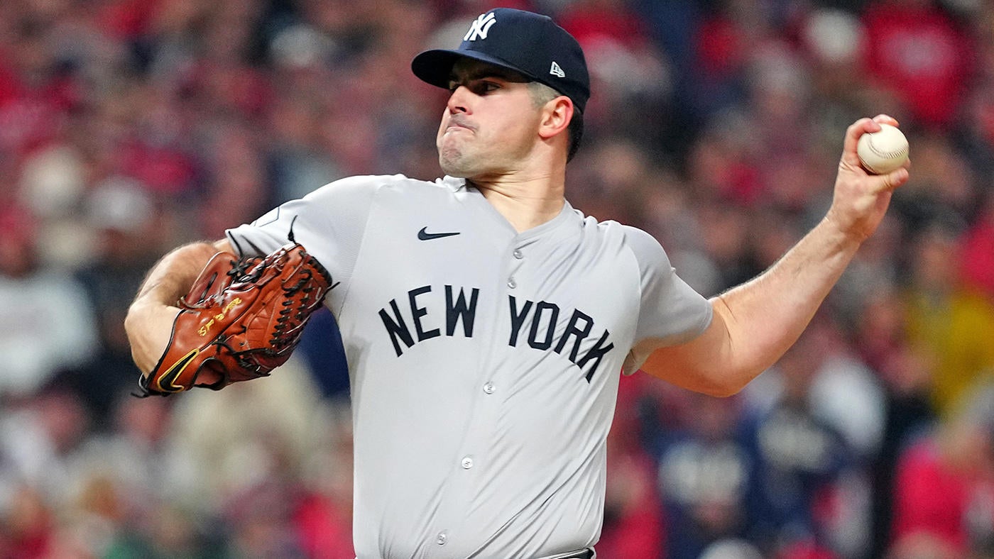 Yankees' Carlos Rodón to start World Series Game 2 vs. Dodgers, per report