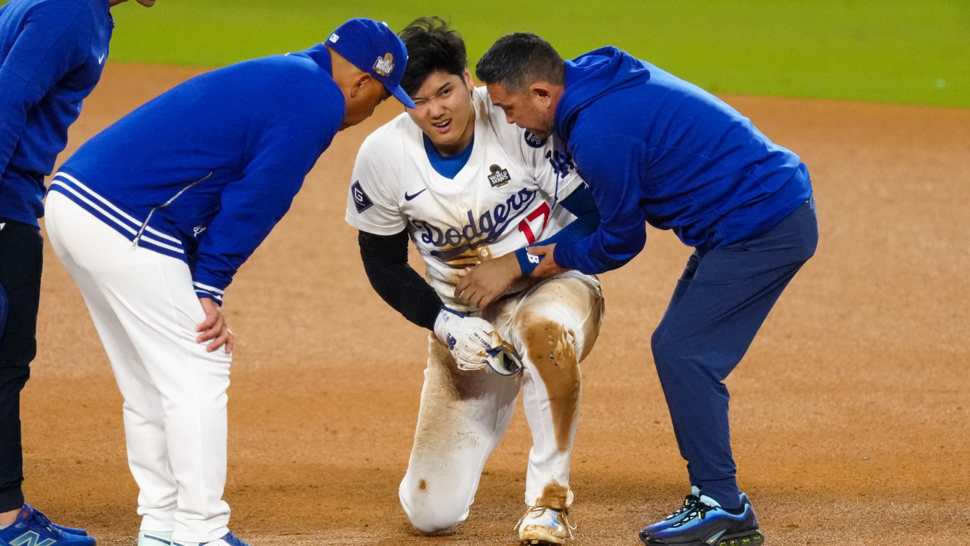 Shohei Ohtani injury: Dodgers star undergoing tests on shoulder, status uncertain for rest of World Series