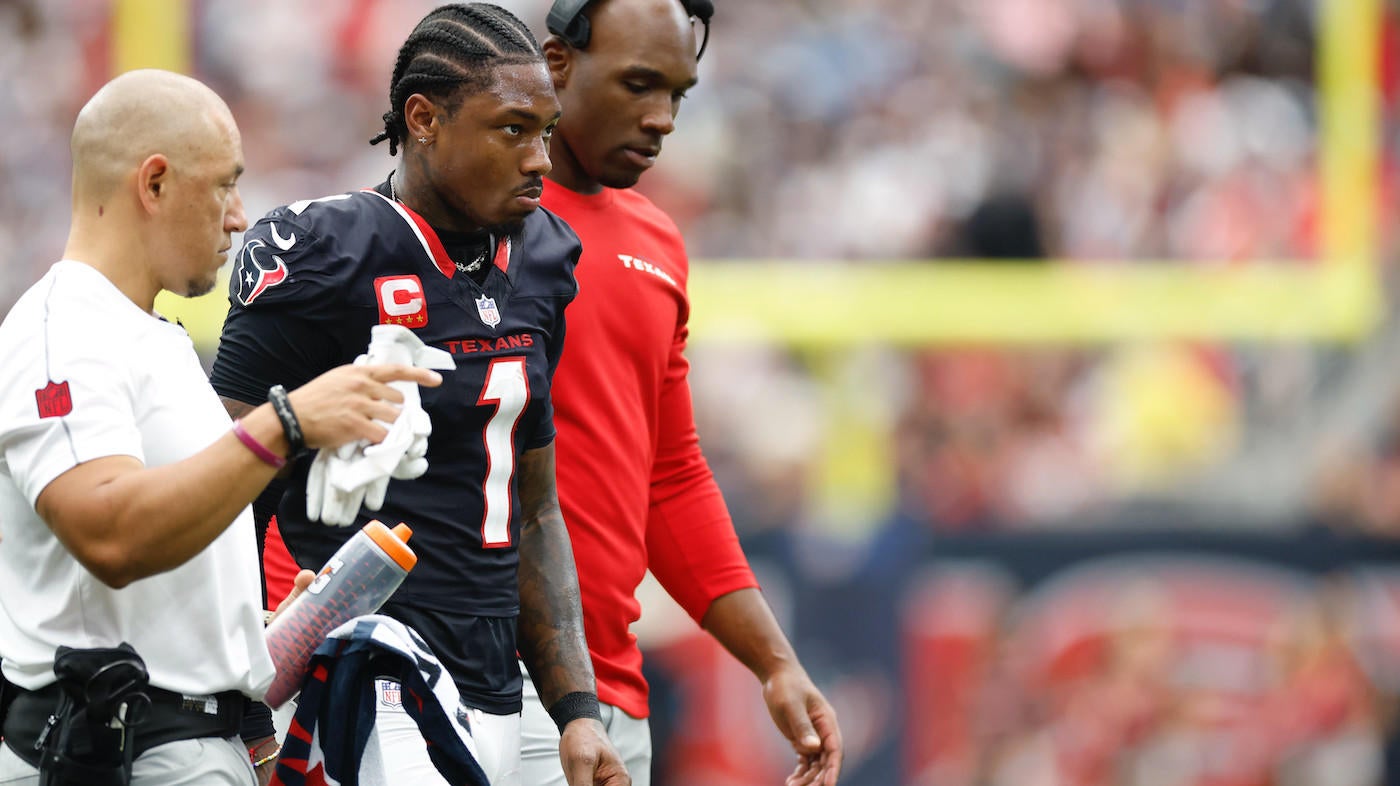 Stefon Diggs injury update: Texans WR not expected to play vs. Jets after non-contact knee injury, per report