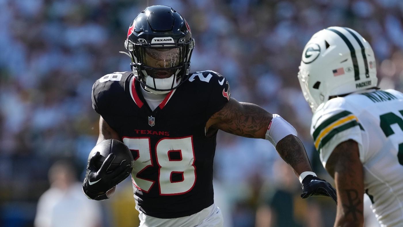 NFL DFS, Thursday Night Football picks: Top Texans vs. Jets fantasy lineup advice for FanDuel, DraftKings