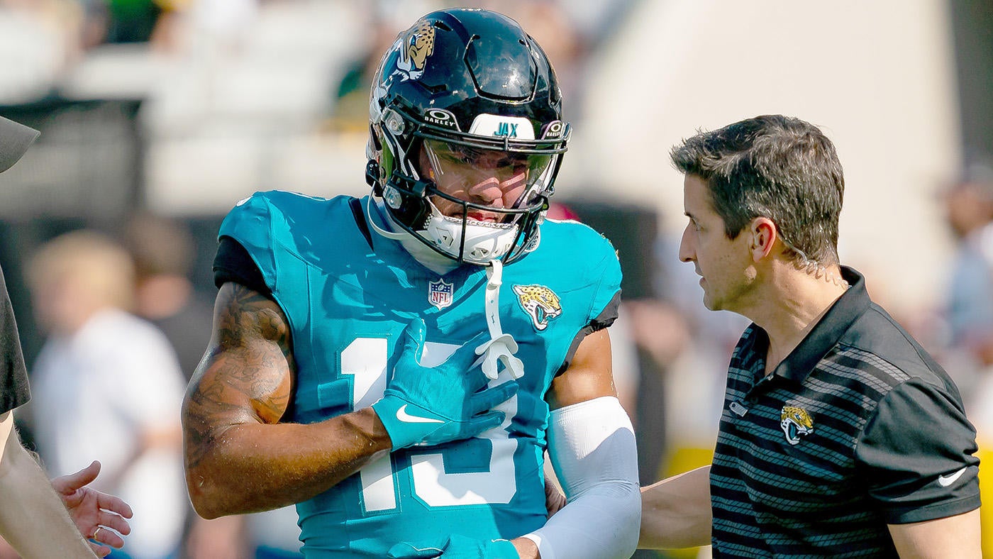 Jaguars WR Christian Kirk, potential 2024 NFL trade deadline target, suffers broken collarbone, per report