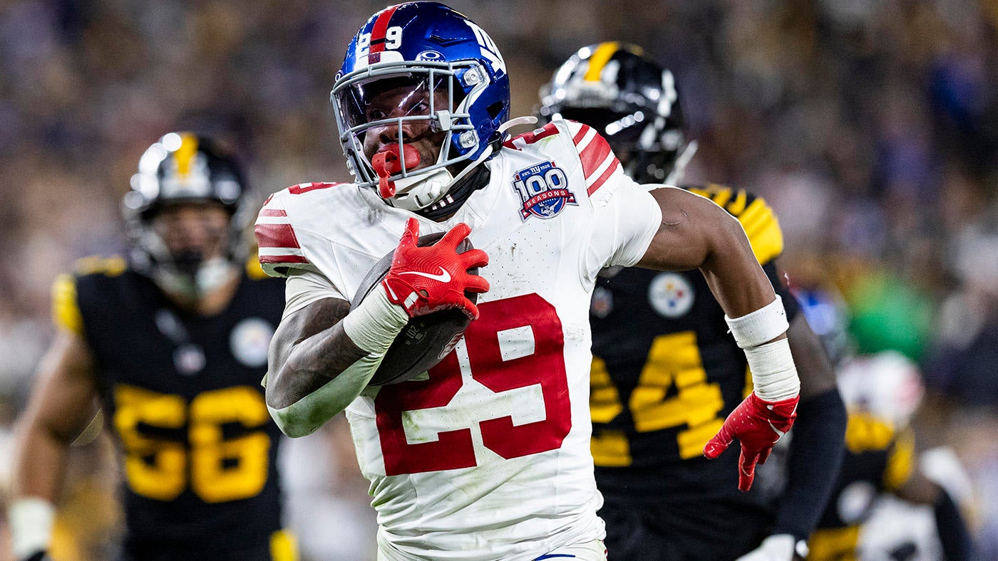 Giants' Tyrone Tracy in concussion protocol after breakout performance vs. Steelers