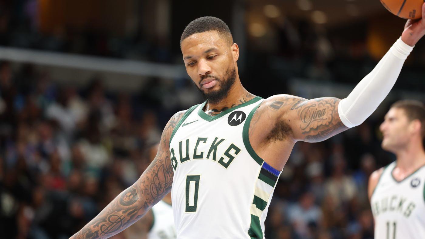 Damian Lillard has gone ice cold and the free-falling Bucks might be crumbling before our eyes