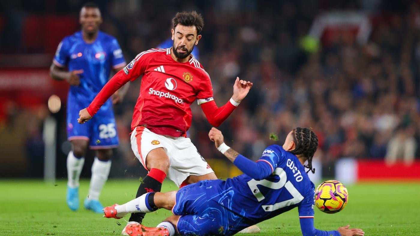 Man United vs. Chelsea score: Red Devils settle for draw as Moises Caicedo cancels out Bruno Fernandes PK