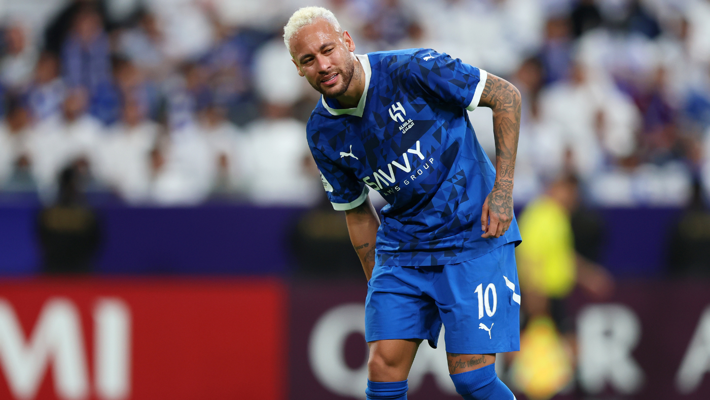 Neymar injury: Brazilian star hurts thigh just two weeks after making return from ACL tear for Al-Hilal