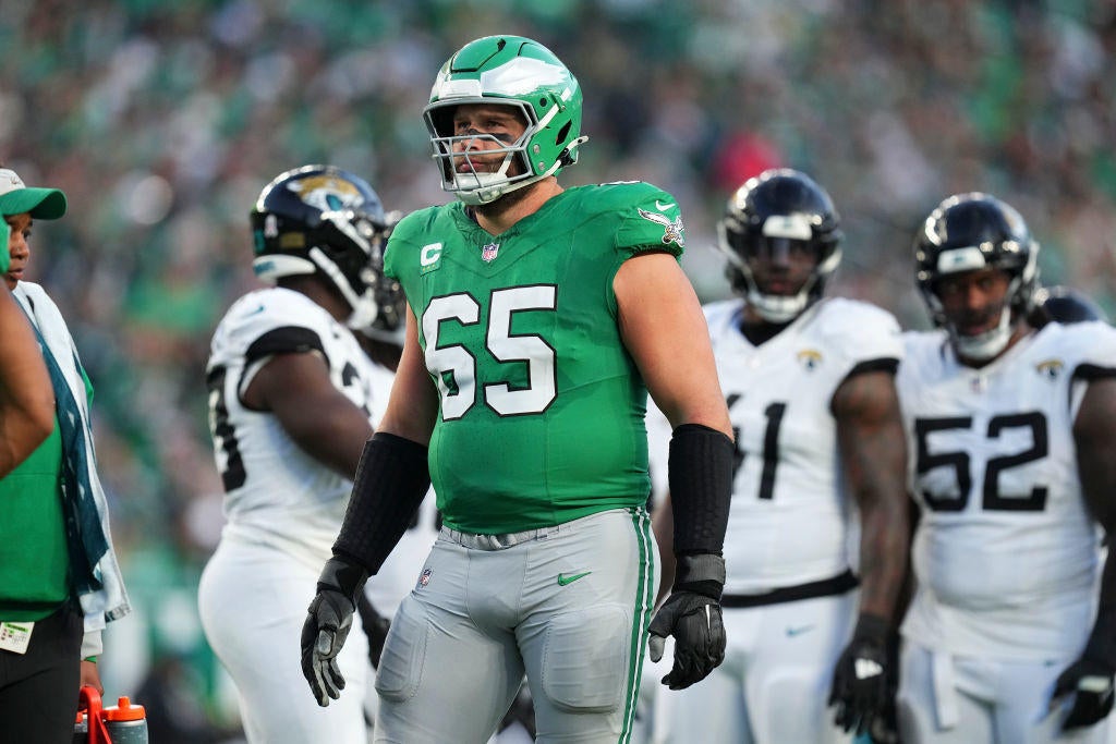 Lane Johnson on Eagles nearly blowing second-half lead: 'It should have been a 40-point game'