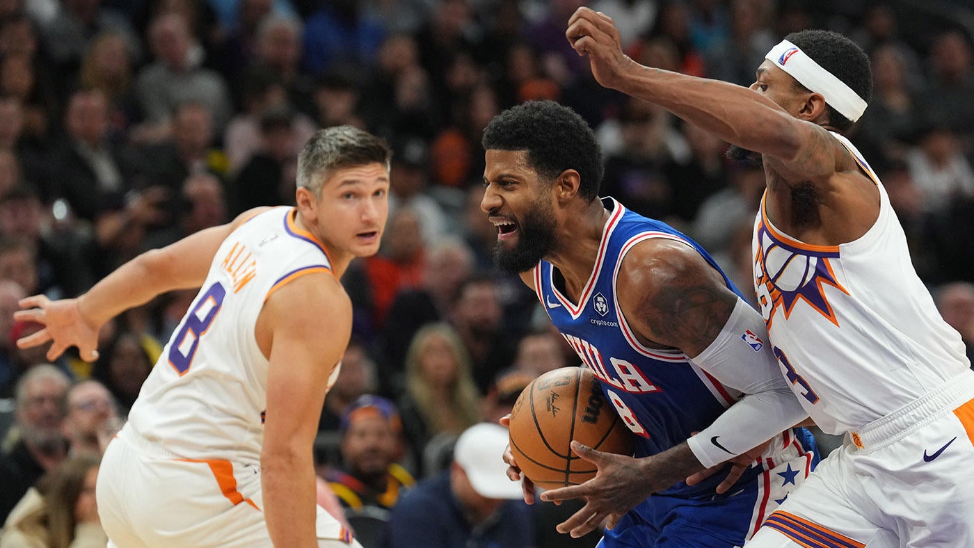 76ers struggle to find balance between Paul George and Tyrese Maxey in uneven debut for nine-time All-Star