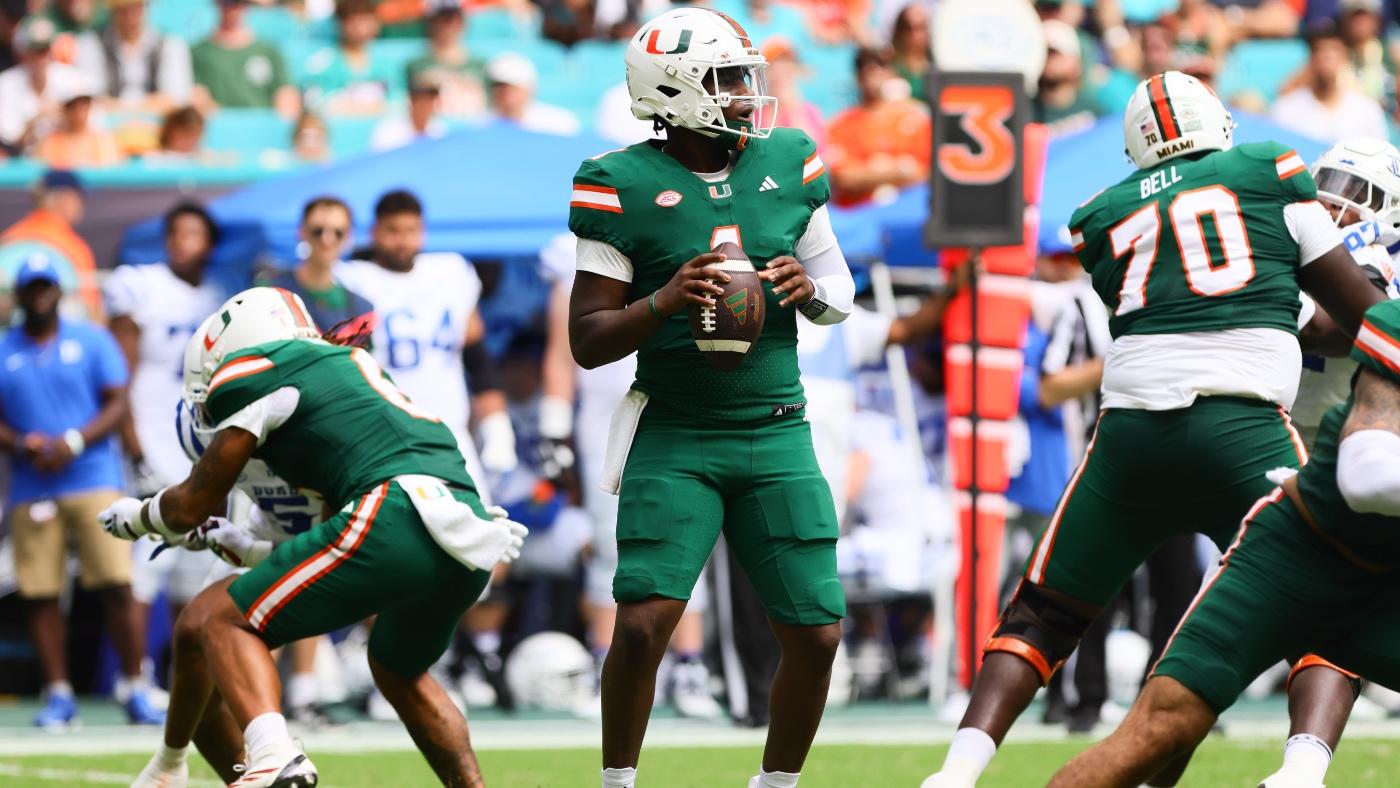 Georgia Tech vs. Miami odds, spread, line: 2024 college football picks, Week 11 predictions from proven model