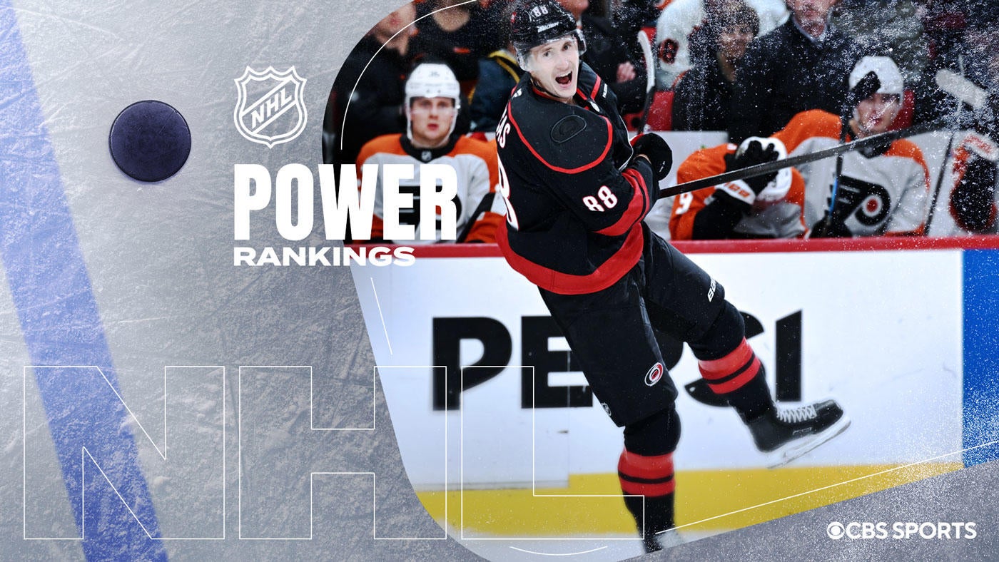 NHL Power Rankings: Martin Necas leads surging Hurricanes on seven-game win streak; Lightning tumble