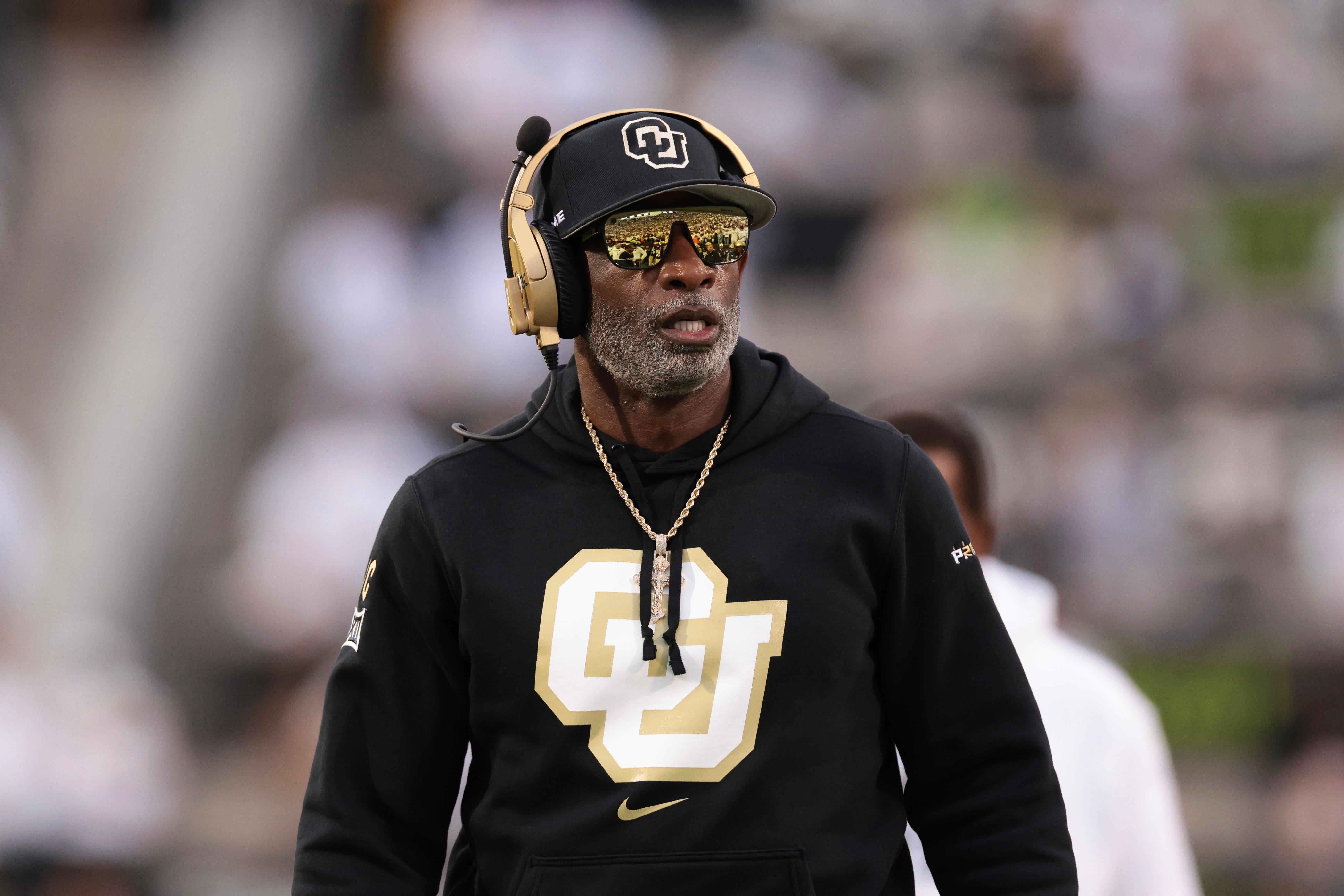 Colorado coach Deion Sanders responds to Texas Tech fans throwing debris, tortillas on field