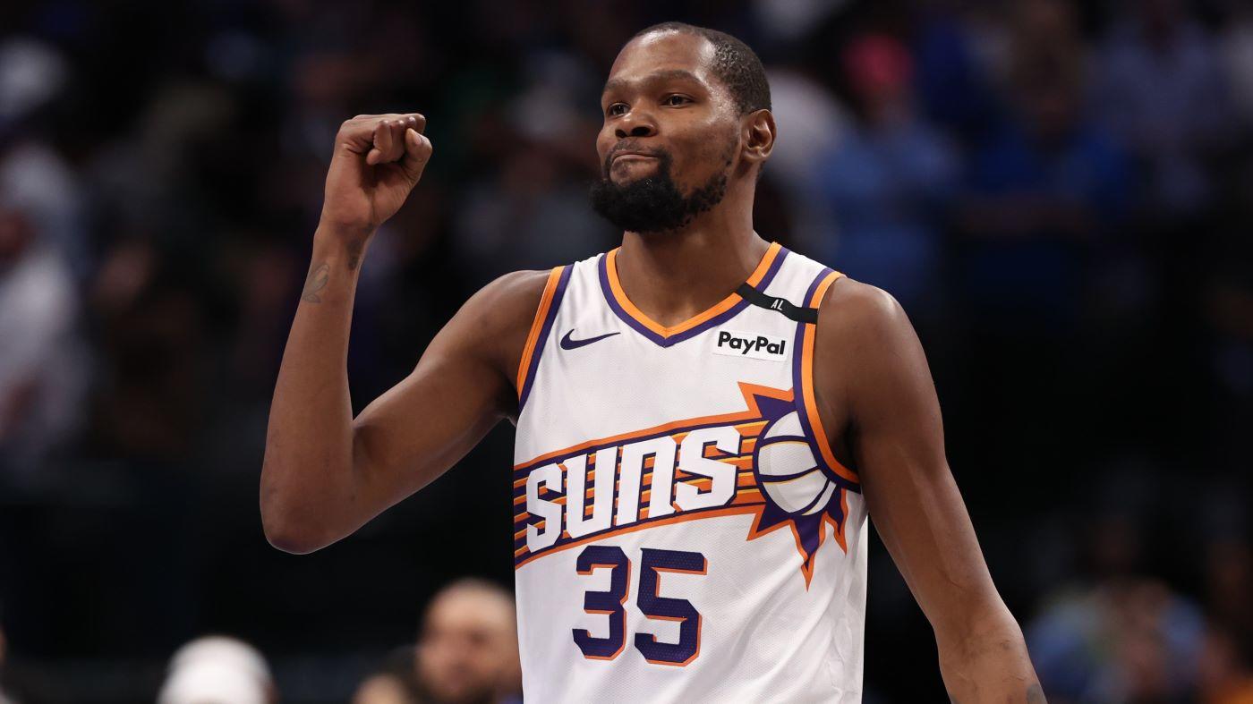 Kevin Durant, Suns continue crunch-time high-wire act with last-second win vs. Luka Doncic's Mavericks