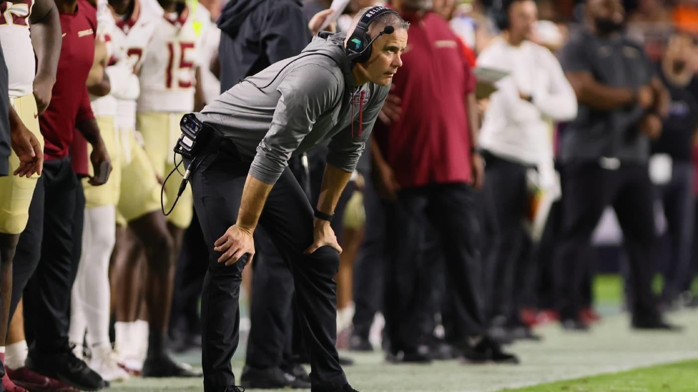 Florida State coach Mike Norvell fires offensive, defensive coordinators amid disappointing 1-9 start to 2024