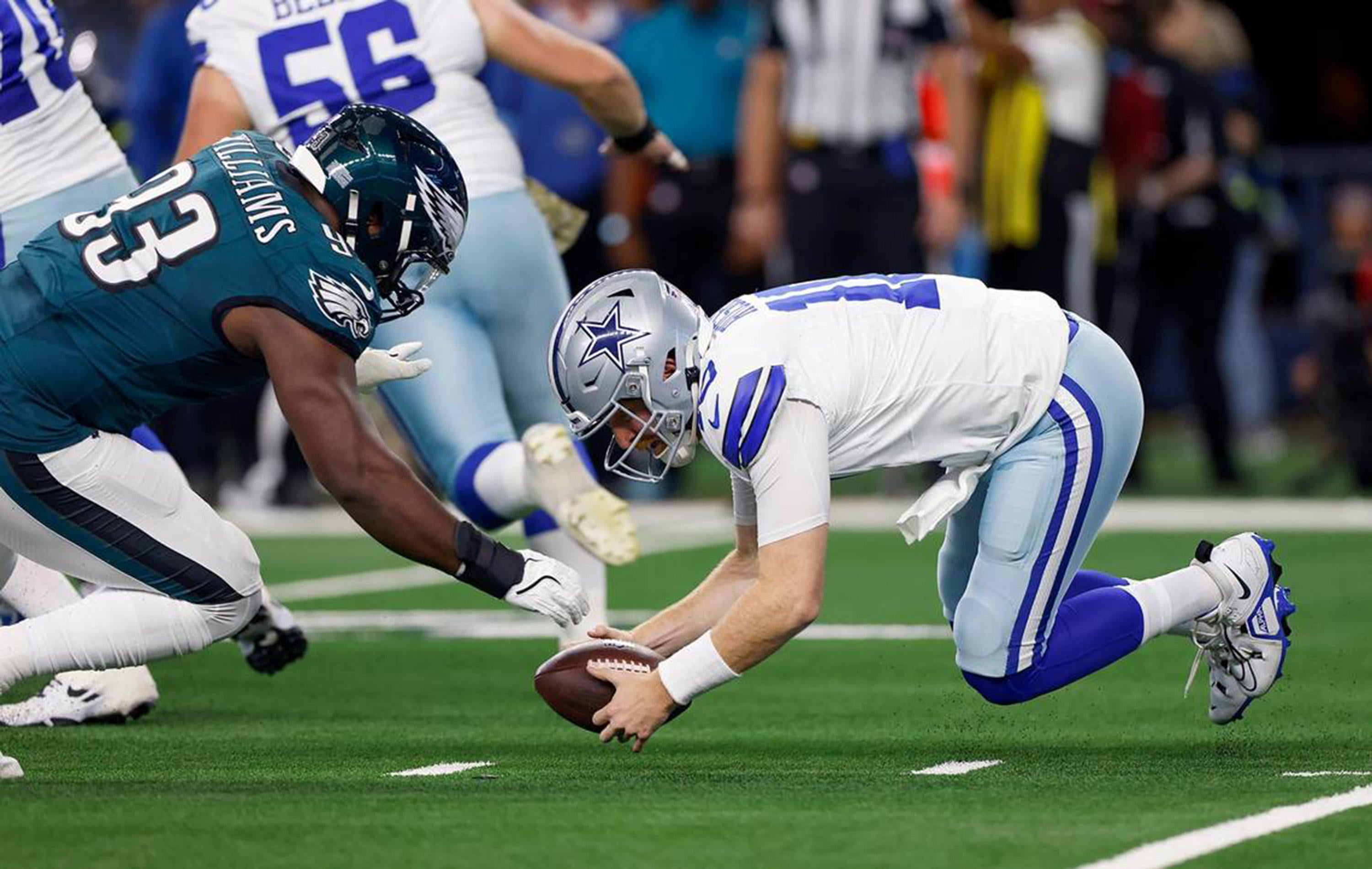 Cowboys' Mike McCarthy staying with Cooper Rush as starting QB vs. Texans despite Week 10 struggles vs. Eagles