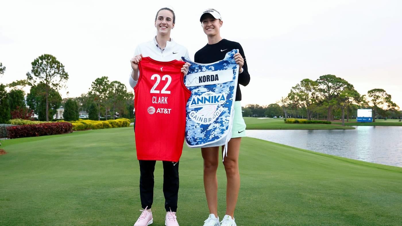 Playing with Caitlin Clark at The Annika pro-am 'felt like two friends hanging out' to partner Nelly Korda