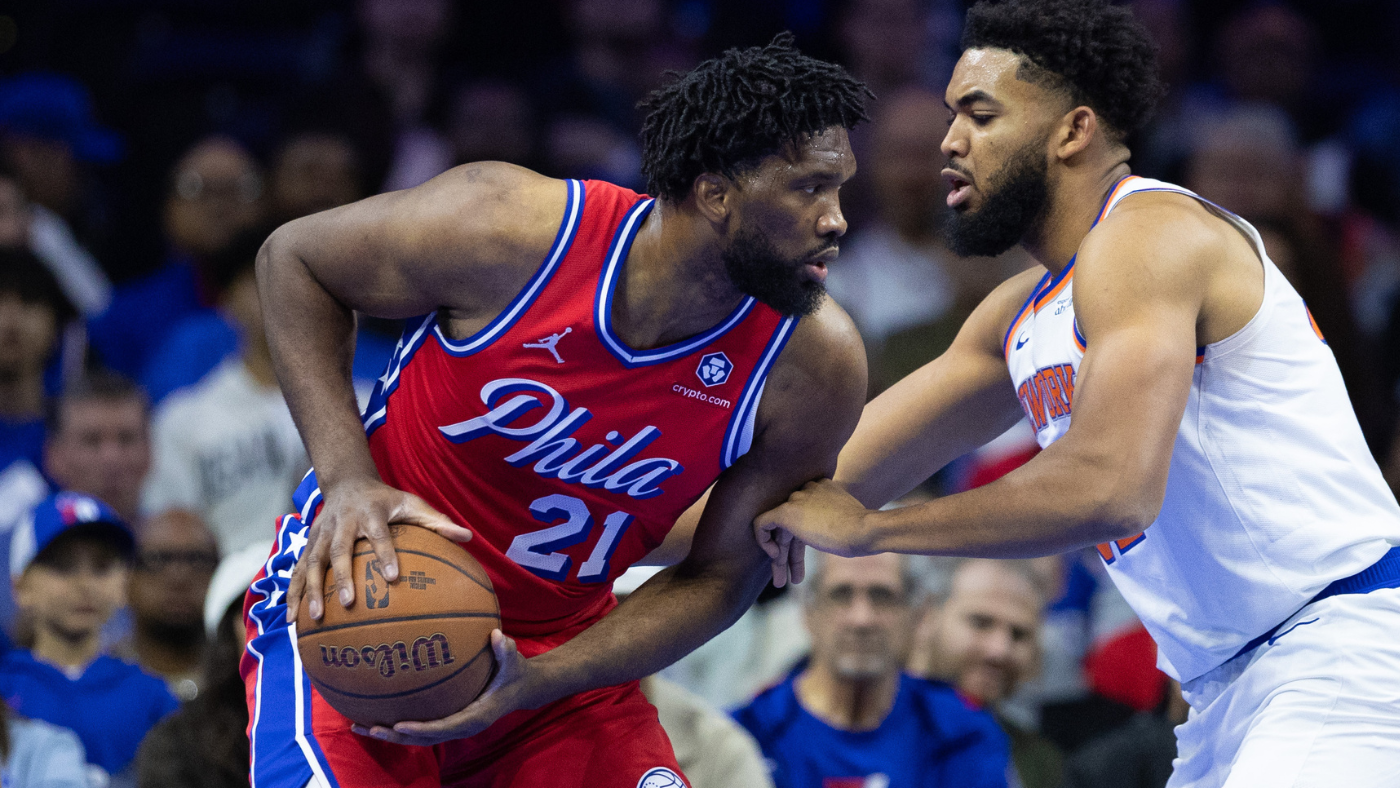 76ers' Joel Embiid out vs. Cavaliers in second night of back-to-back despite 'pushing' to play, per report