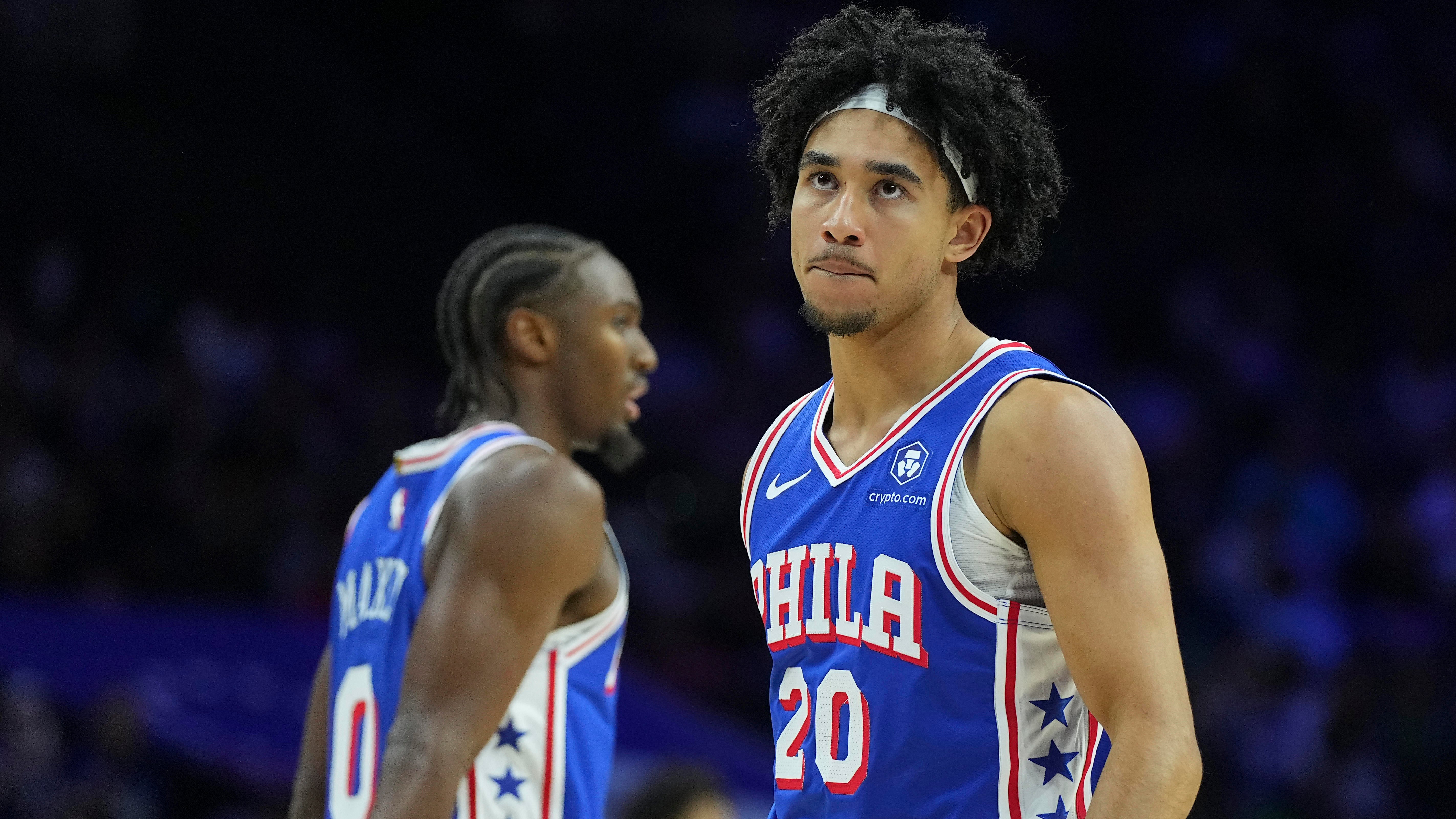 As Tyrese Maxey (hamstring) nears his return to Sixers, what will it mean for the emerging Jared McCain?