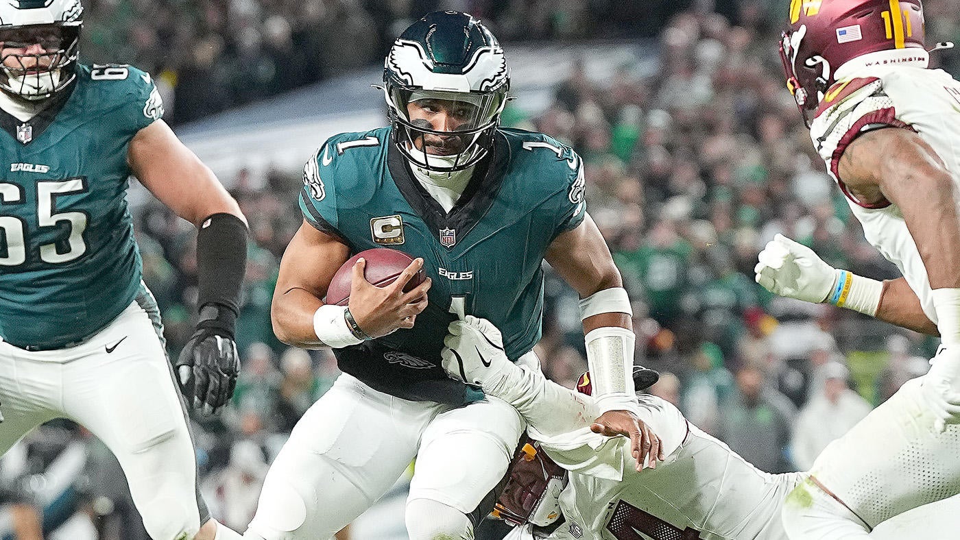 Eagles' Jalen Hurts dismisses any concussion symptoms after hard hits Thursday night: 'I beat the protocol'