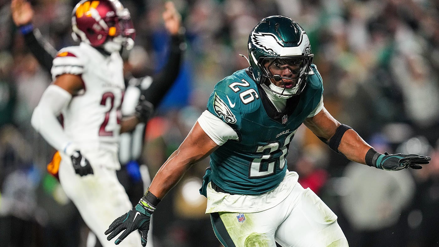 Eagles not concerned about Jalen Hurts and 'tush push' taking away rushing touchdowns from Saquon Barkley