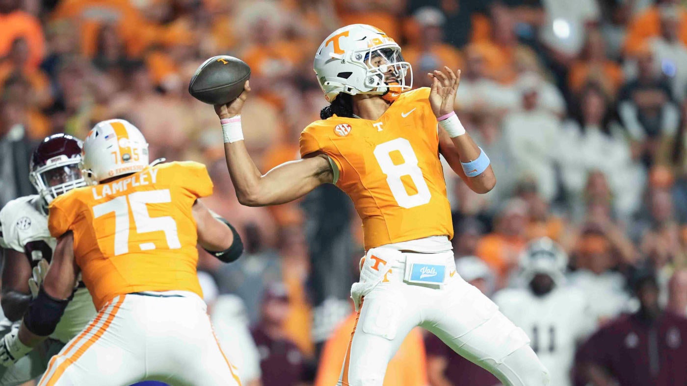 Tennessee QB Nico Iamaleava progressing in time to start vs. Georgia as No. 7 Vols face must-win game