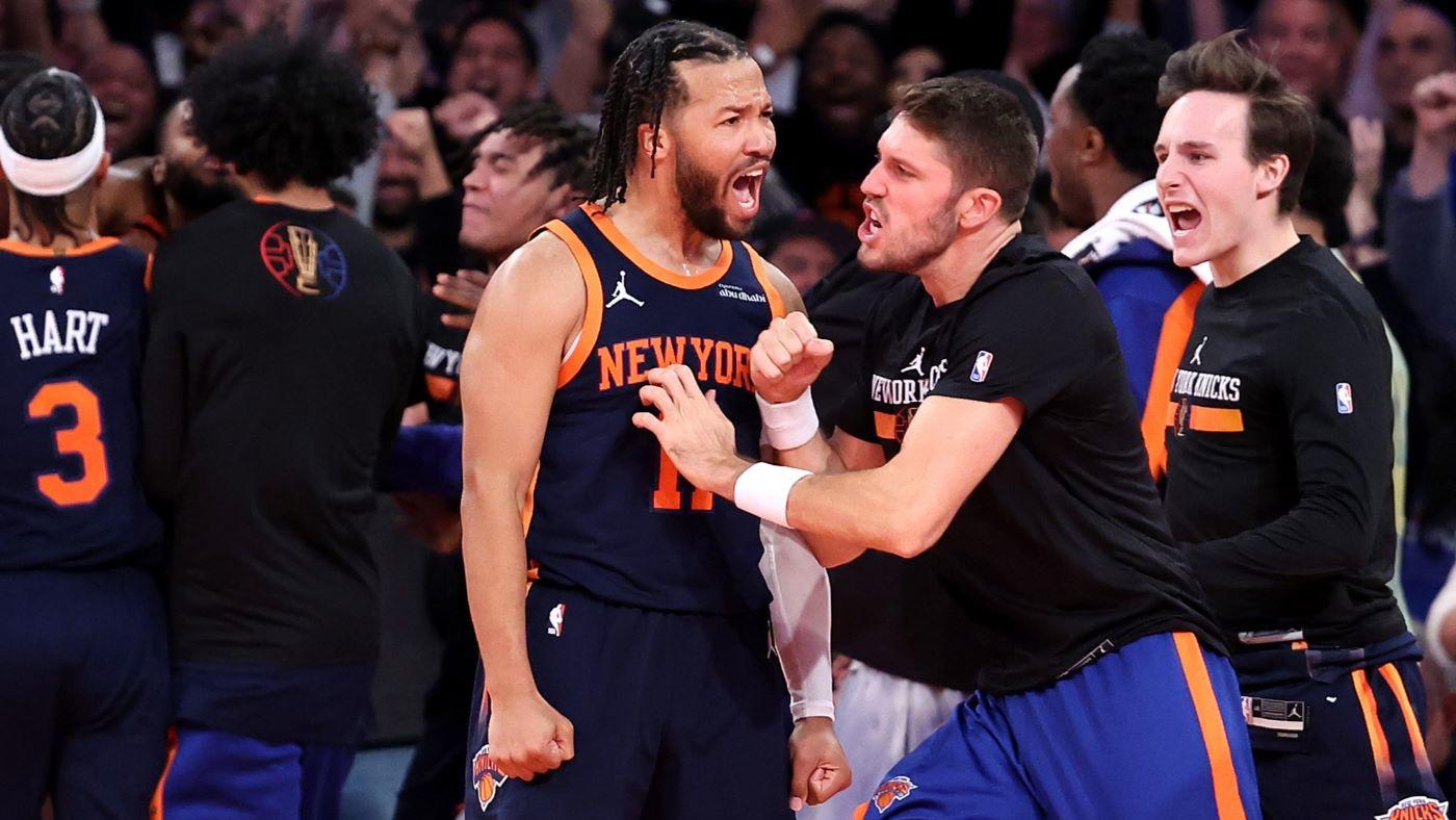 Knicks' Jalen Brunson hits game-winner vs. Nets, then Mikal Bridges slams door with game-saving block