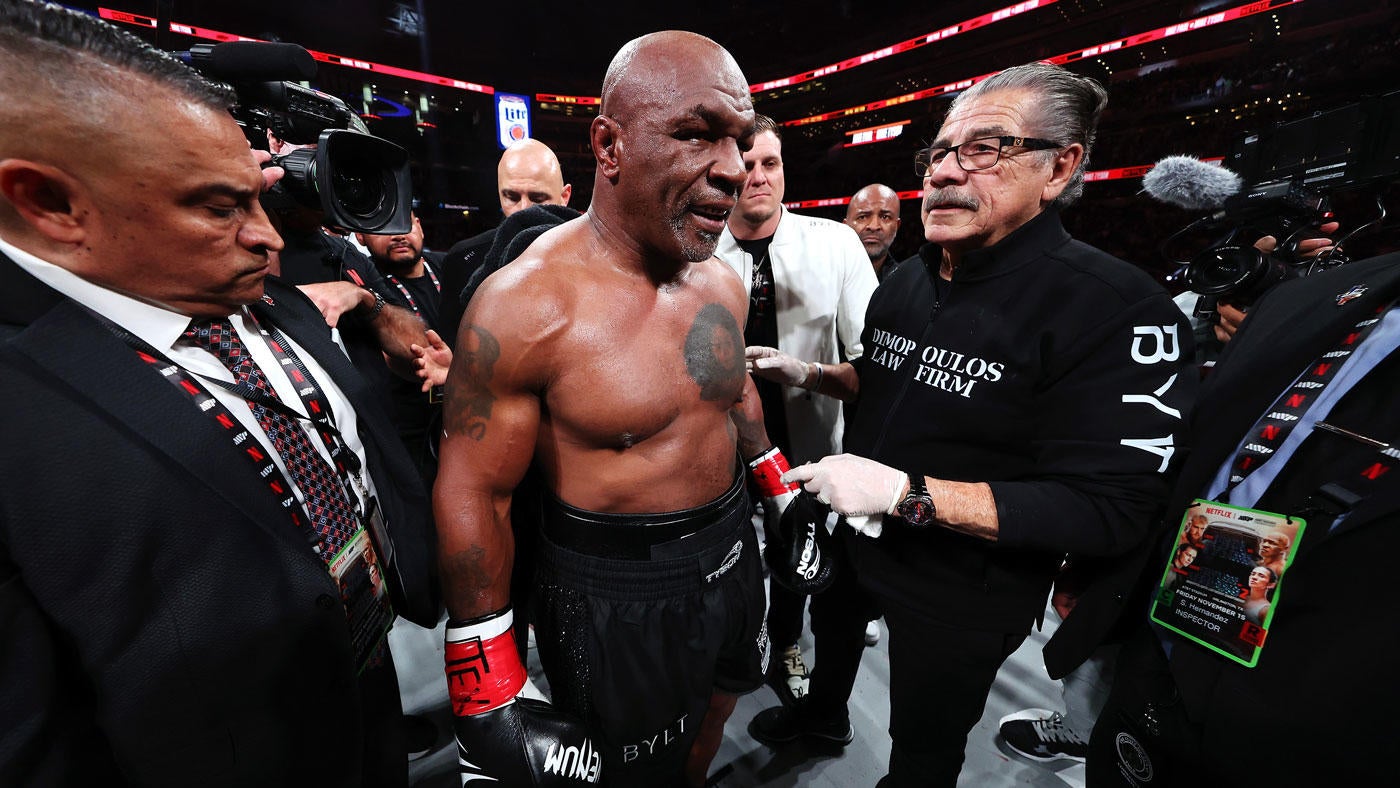 Mike Tyson grateful for experience in losing effort against Jake Paul after he 'almost died' in June