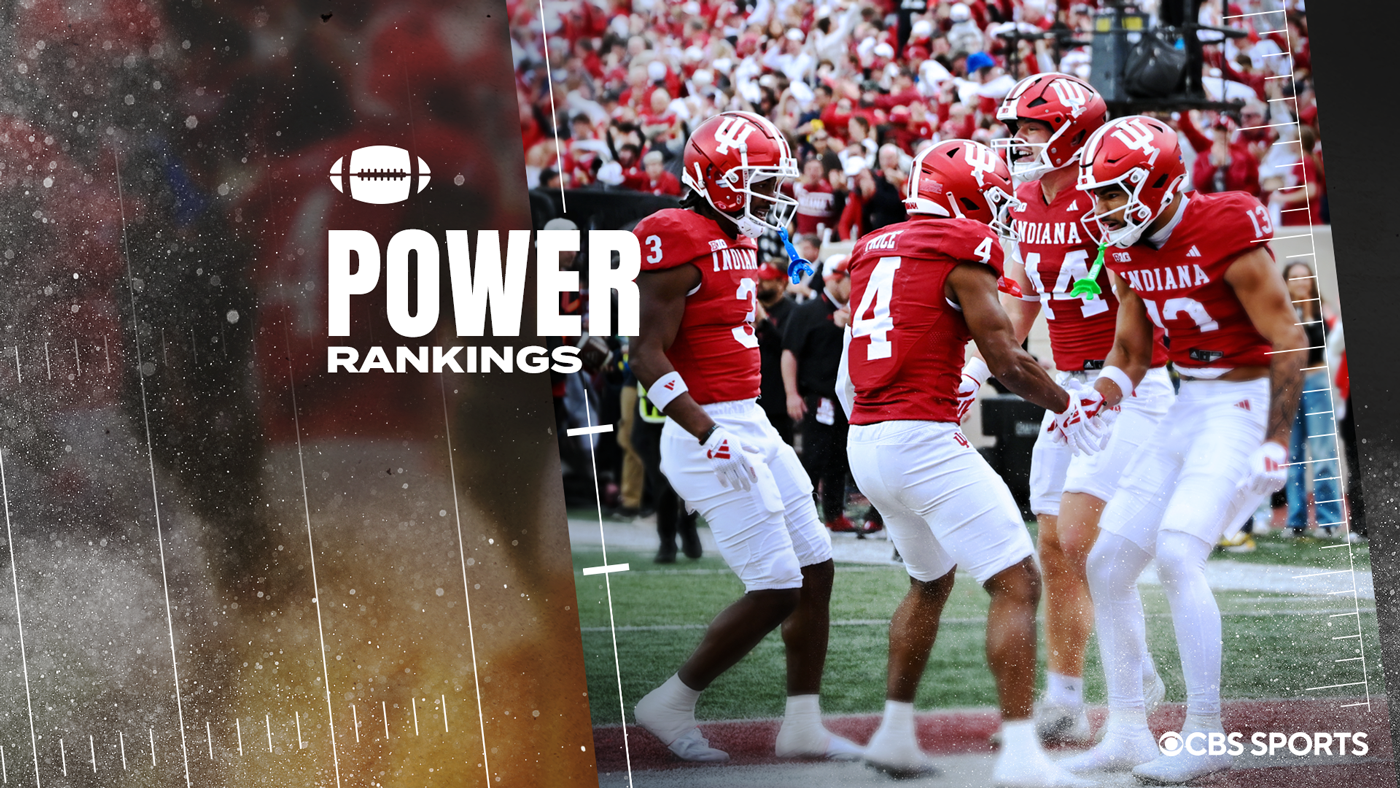 College Football Power Rankings: Indiana jumps Texas ahead of pivotal Big Ten showdown vs. Ohio State