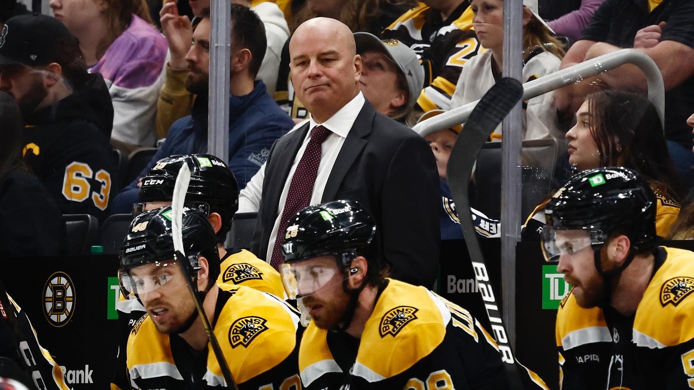 Bruins fire coach Jim Montgomery amidst disappointing start