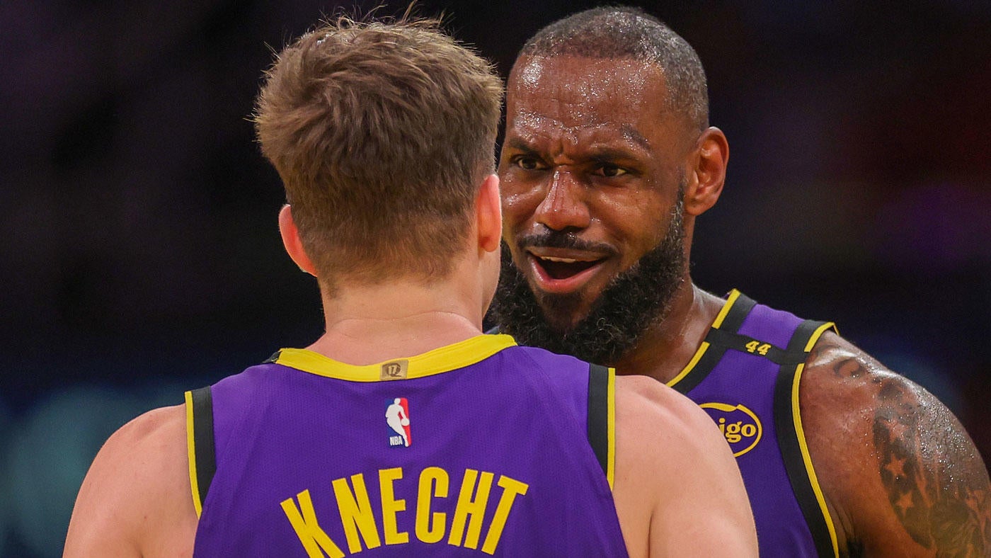 LeBron James jokes about 'everybody on the internet' calling him a liar while praising Lakers' Dalton Knecht