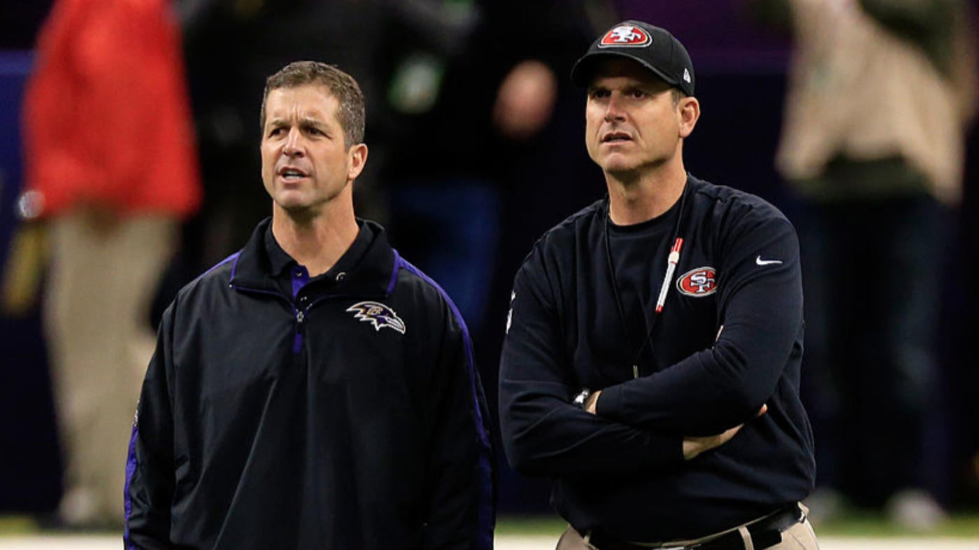 Chargers' Jim Harbaugh says 'nobody could have a better brother' before matchup with Ravens' John Harbaugh