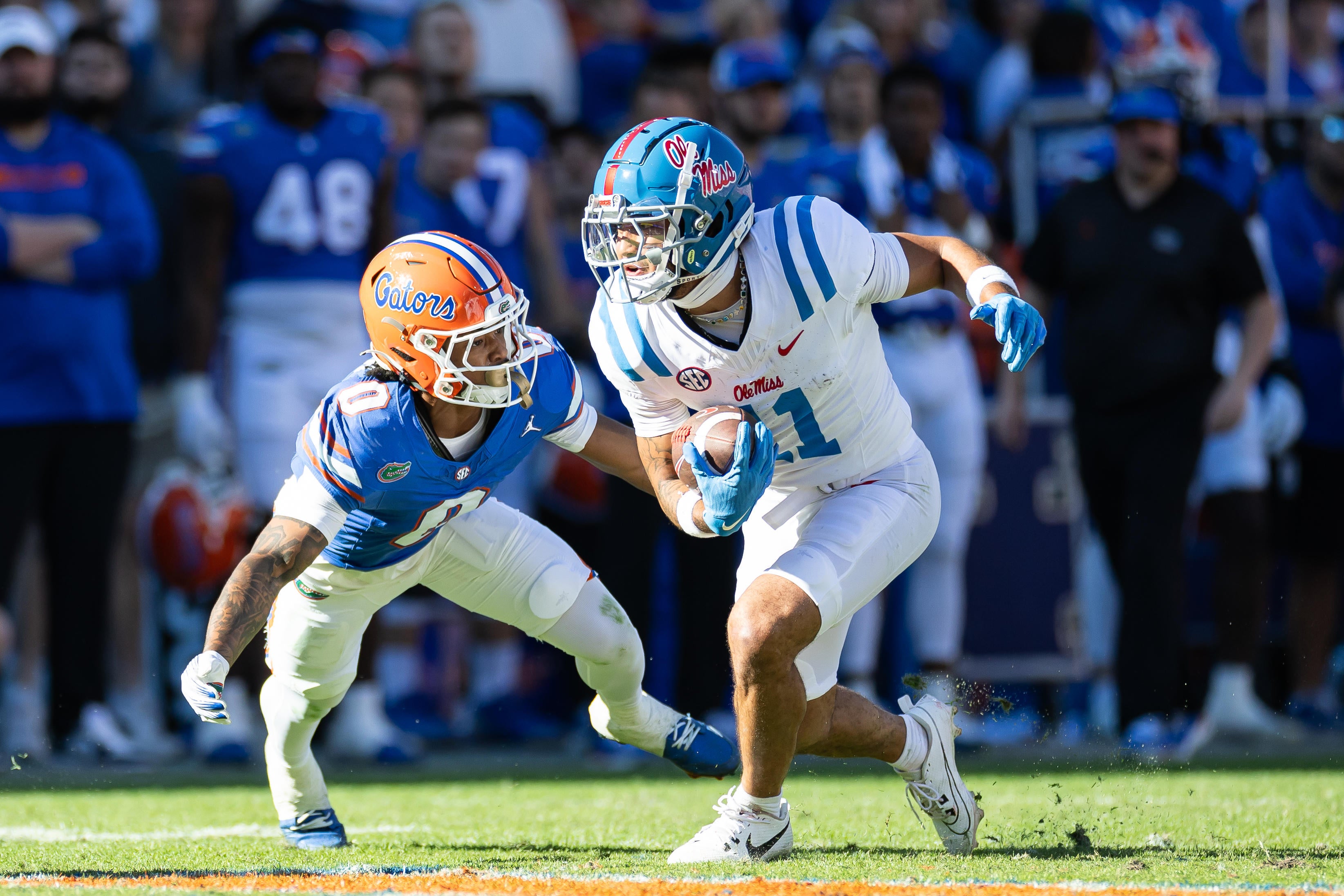 Jordan Watkins talks Ole Miss Egg Bowl matchup with Mississippi State Stream of General Videos