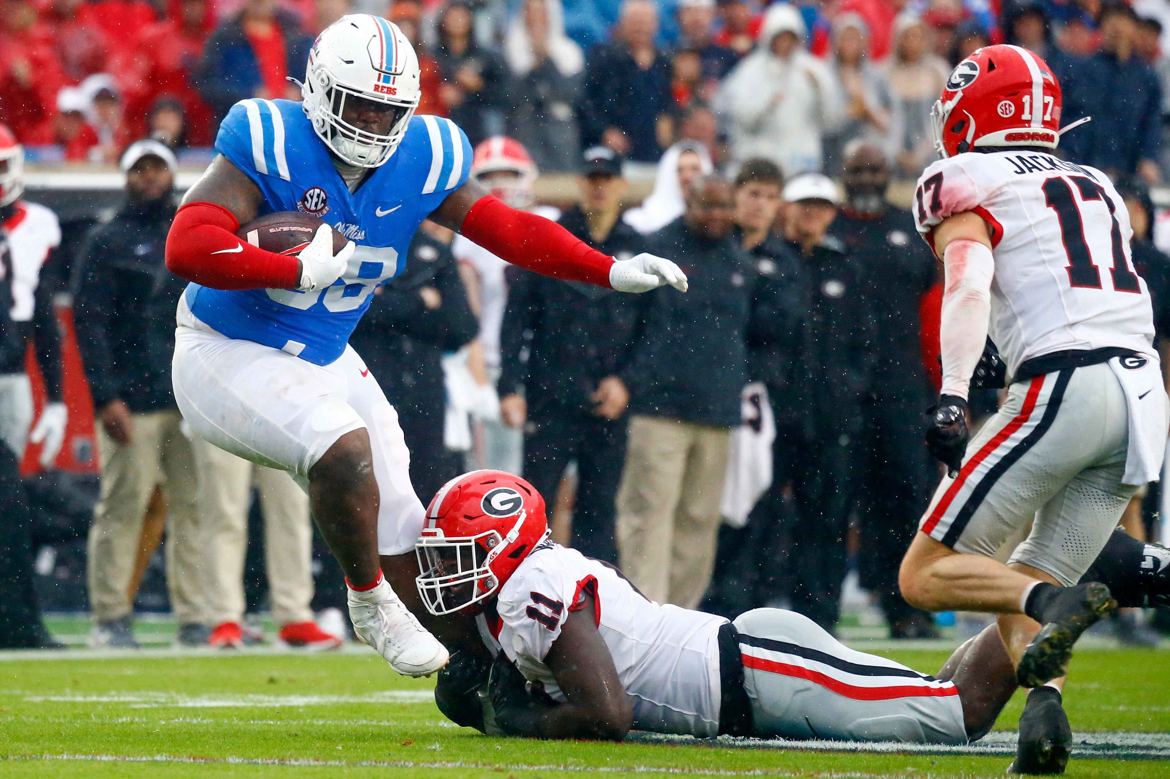 JJ Pegues talks Ole Miss Egg Bowl matchup with Mississippi State Stream of General Videos