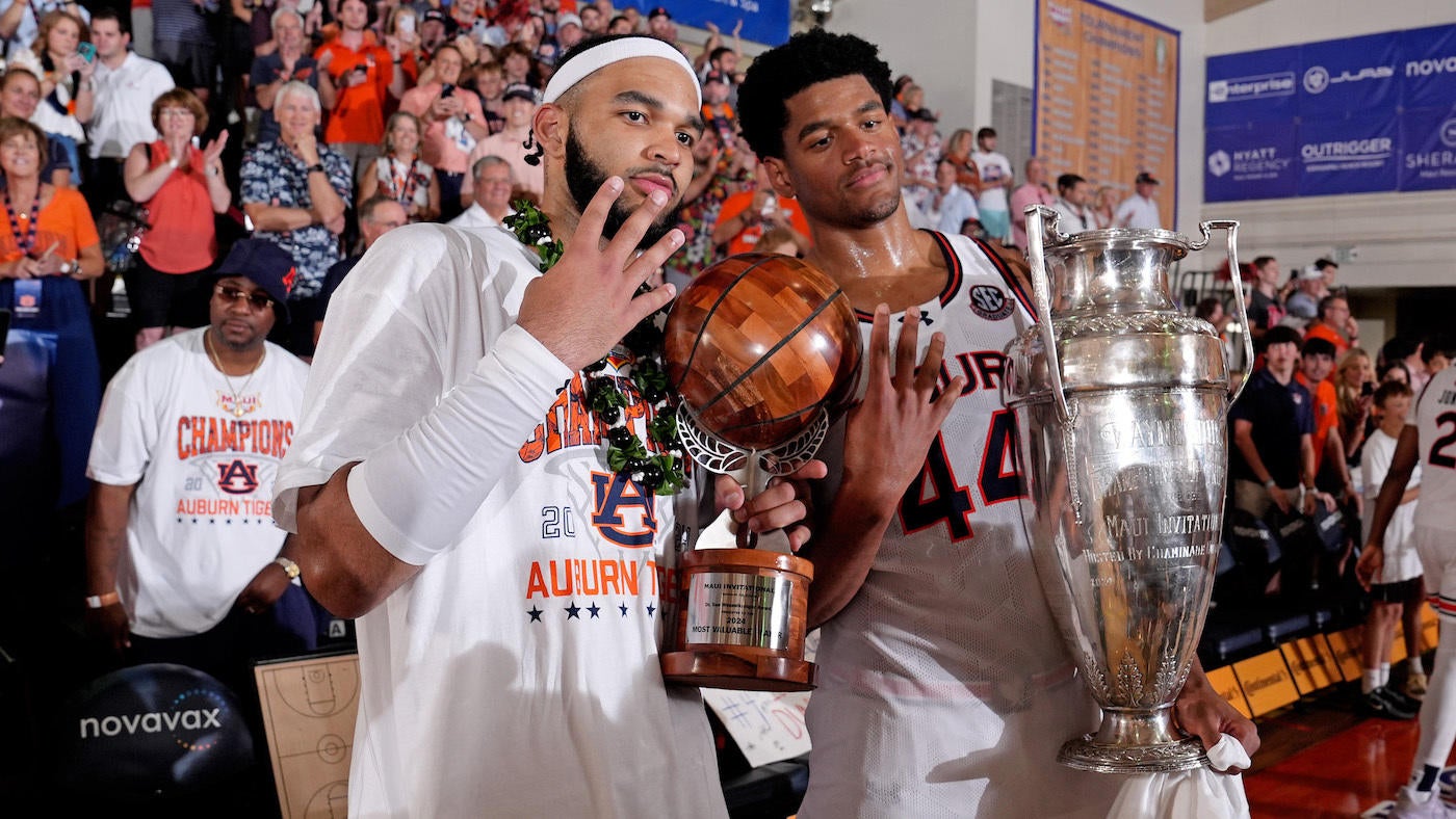 Maui Invitational takeaways: Auburn's big-man connection is at the heart of why the Tigers are so dominating