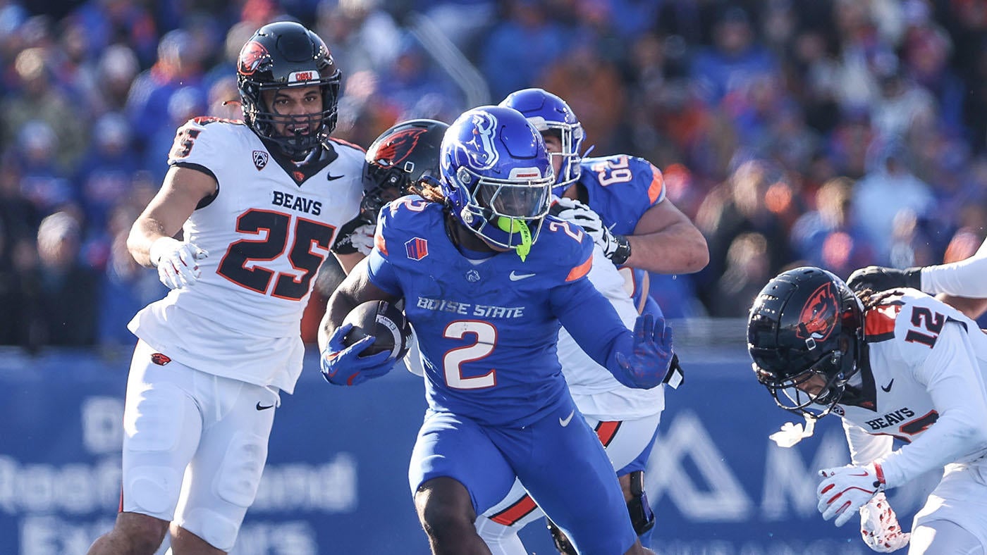 Ashton Jeanty chasing Barry Sanders: Tracking the Boise State RB's pursuit of single-season NCAA rushing title