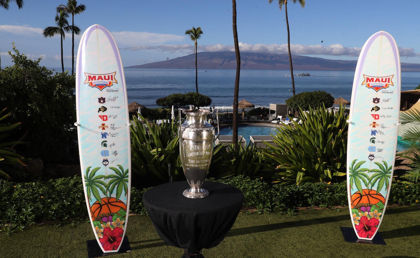 COLLEGE BASKETBALL: NOV 24 Maui Invitational - Press Conference
