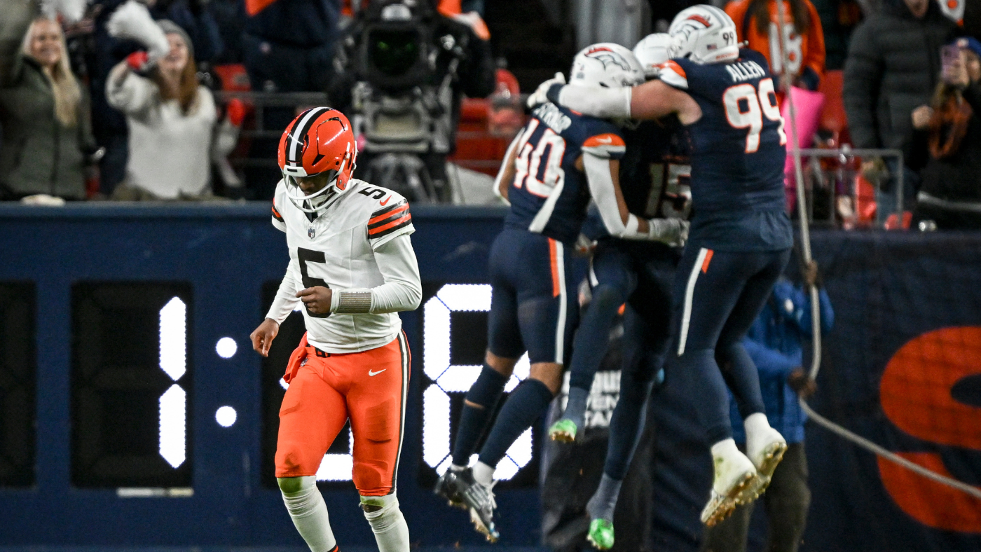 Broncos beat Browns in wild Monday Night Football game with two pick sixes; Projecting tonight's CFP Rankings