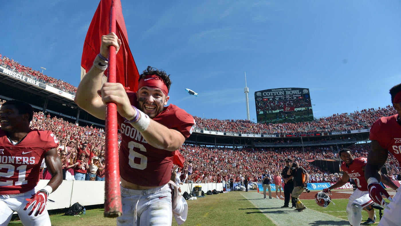 Baker Mayfield weighs in on flag planting across college football: 'You take your L and you move on'