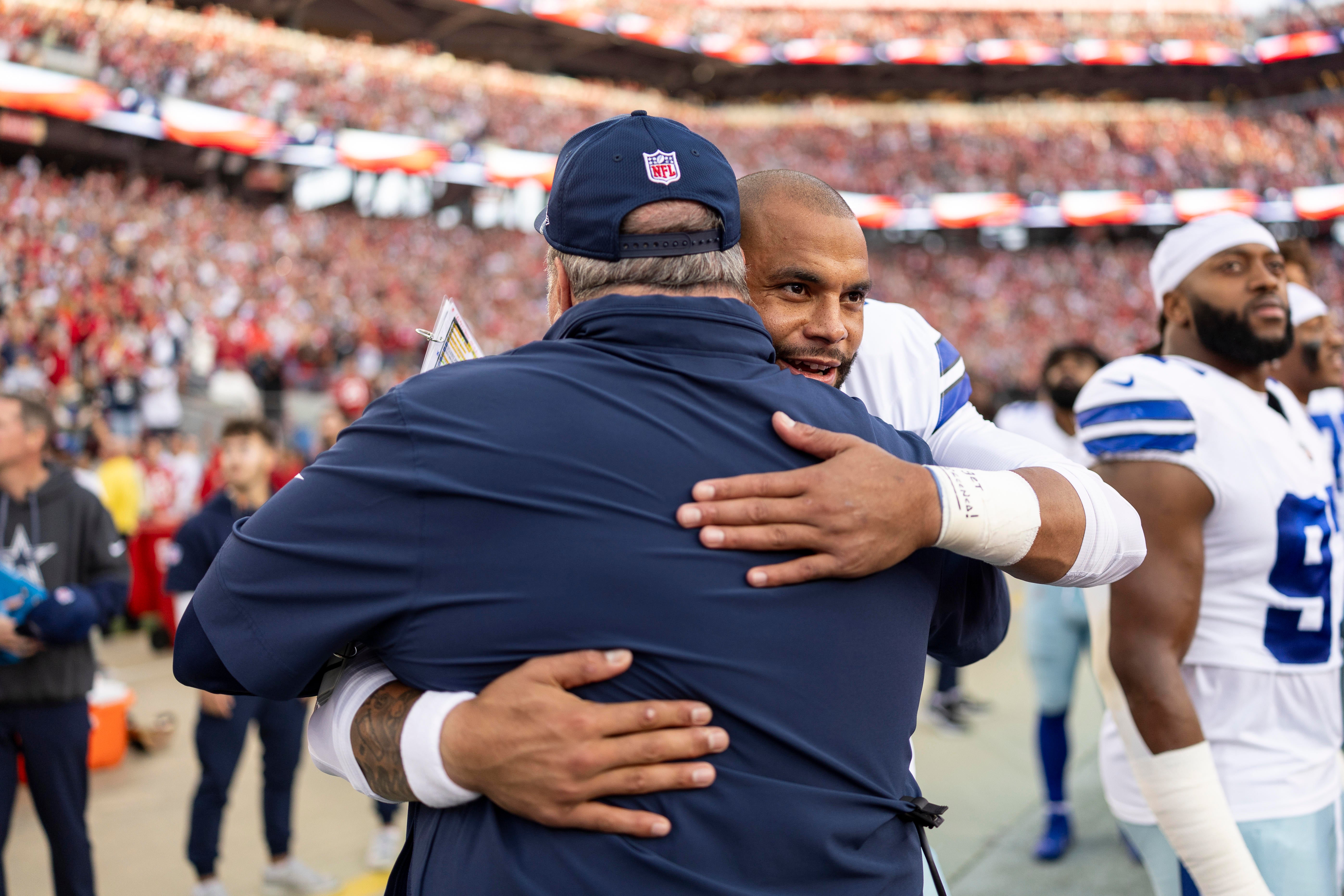 Cowboys' Mike McCarthy values Dak Prescott's support, appreciates relationship with Jerry Jones, front office