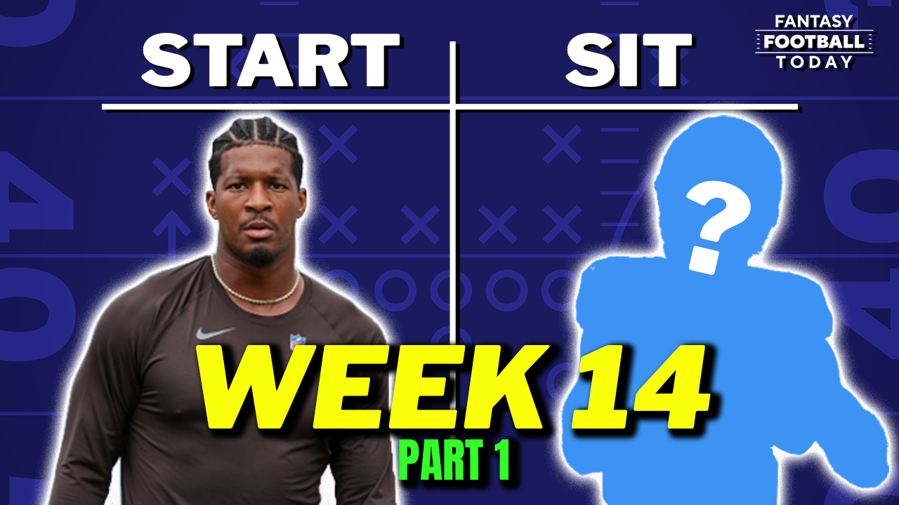 FFT Week 14 Starts & Sits Part 1 (12/5) Stream of National Football