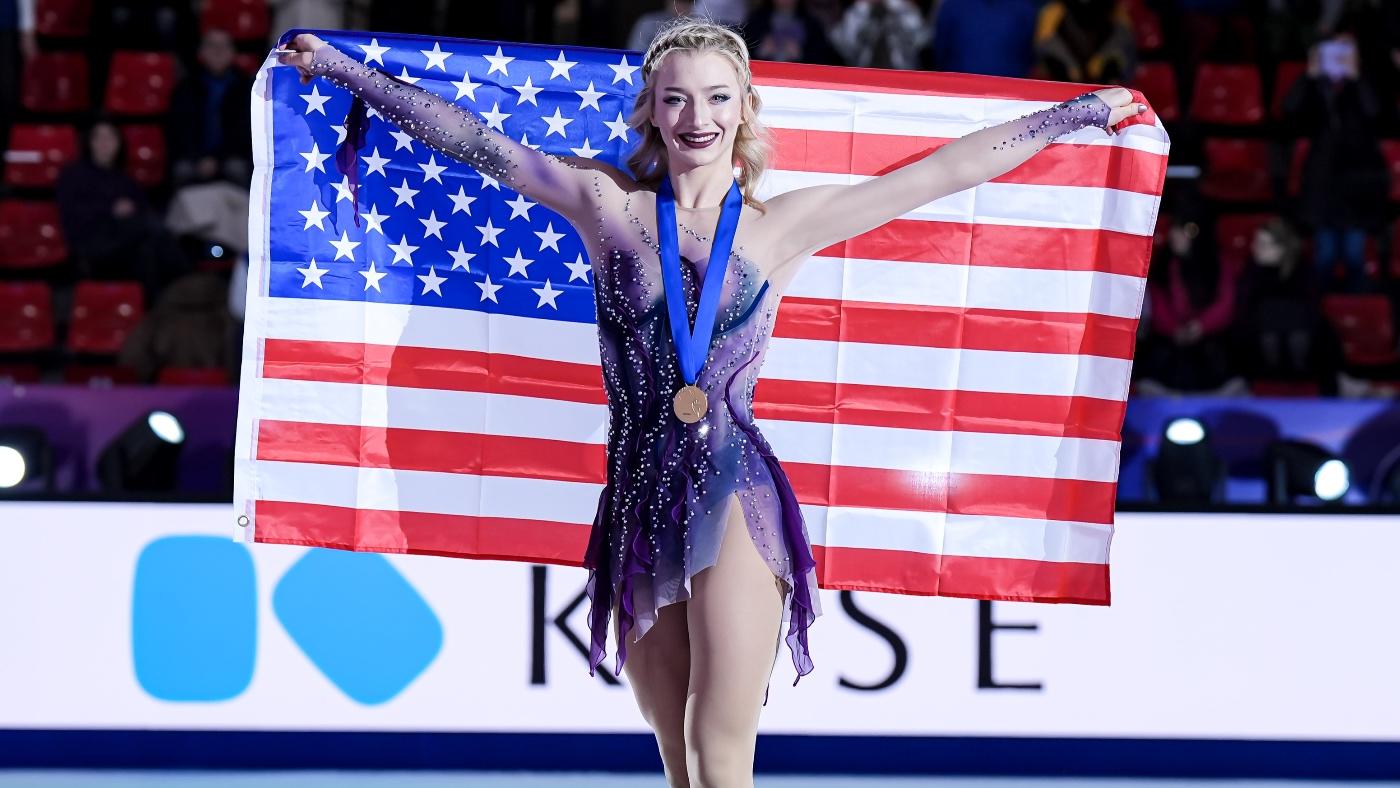 Amber Glenn becomes first American to win figure skating's Grand Prix Final in 14 years