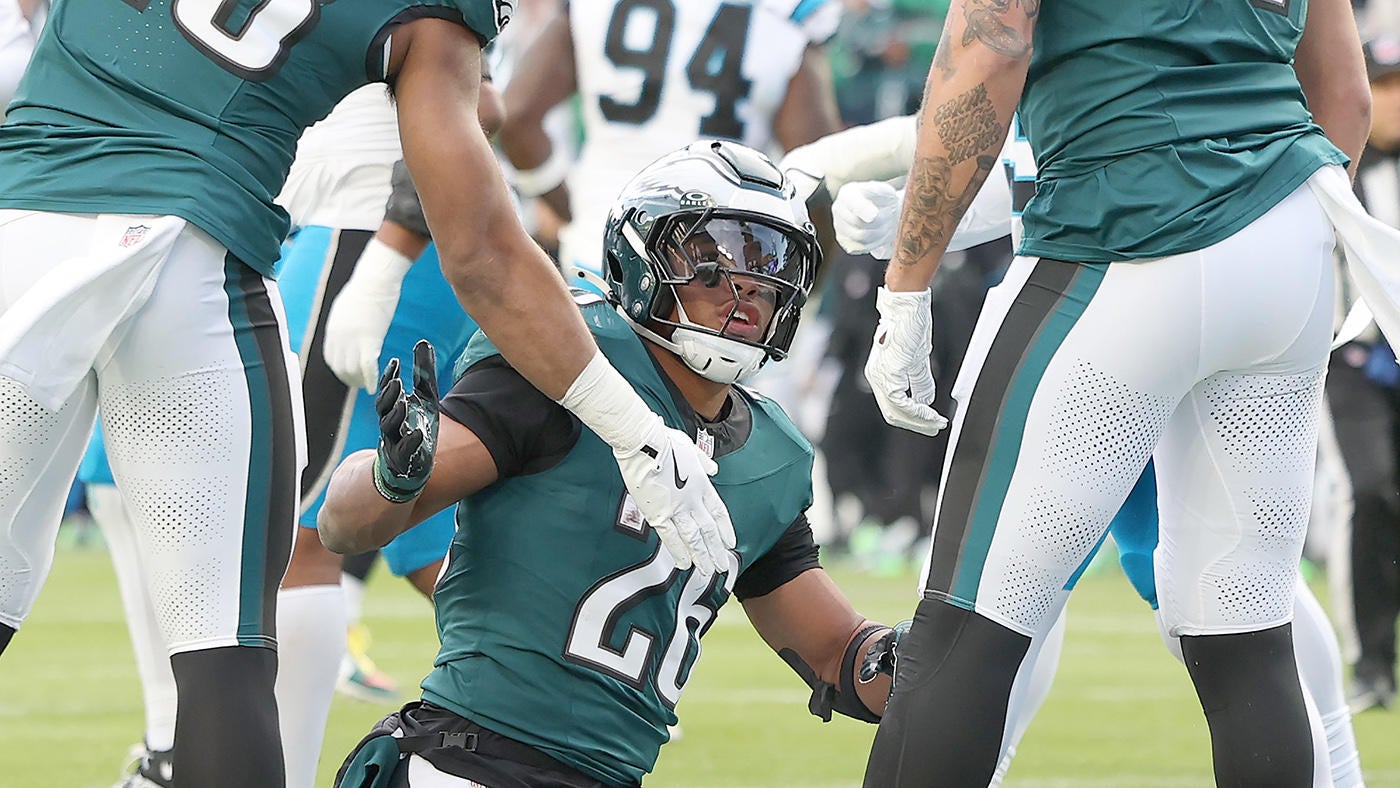 Eagles observations from narrow win over Panthers: Saquon Barkley sets franchise rushing record in Week 14