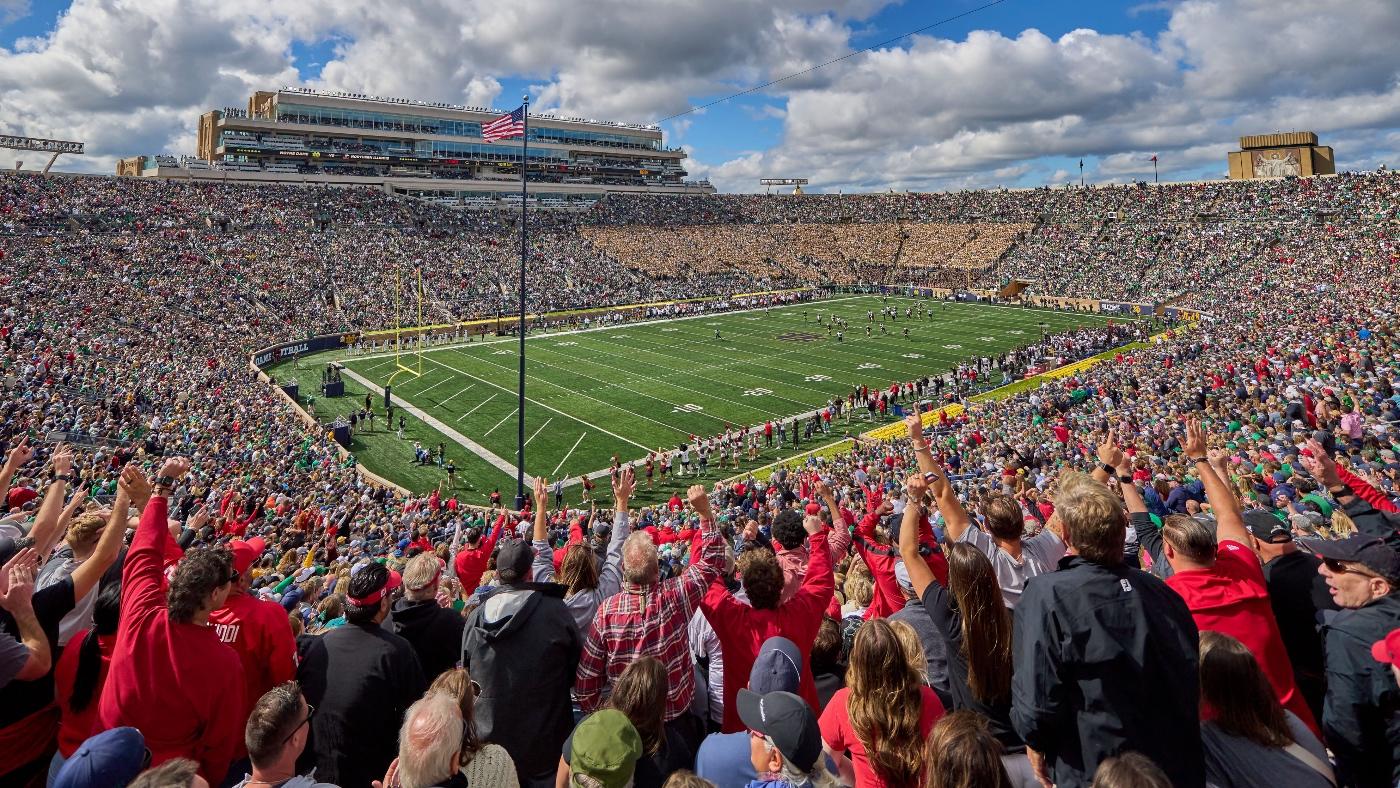 College Football Playoff ticket prices: Notre Dame vs. Indiana has highest get-in price of first-round games