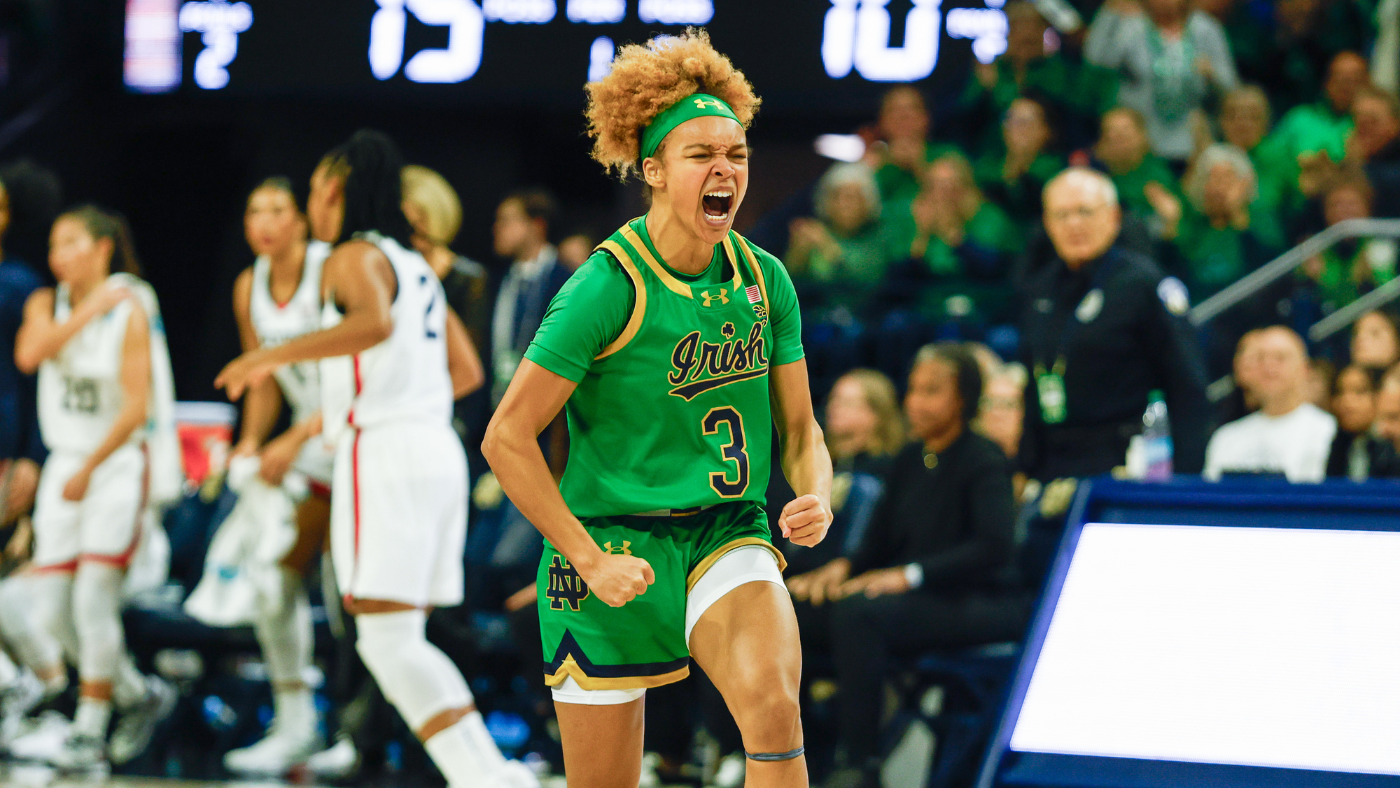 Notre Dame's Hannah Hidalgo gets shoutouts from Damian Lillard, Ja Morant during win over UConn