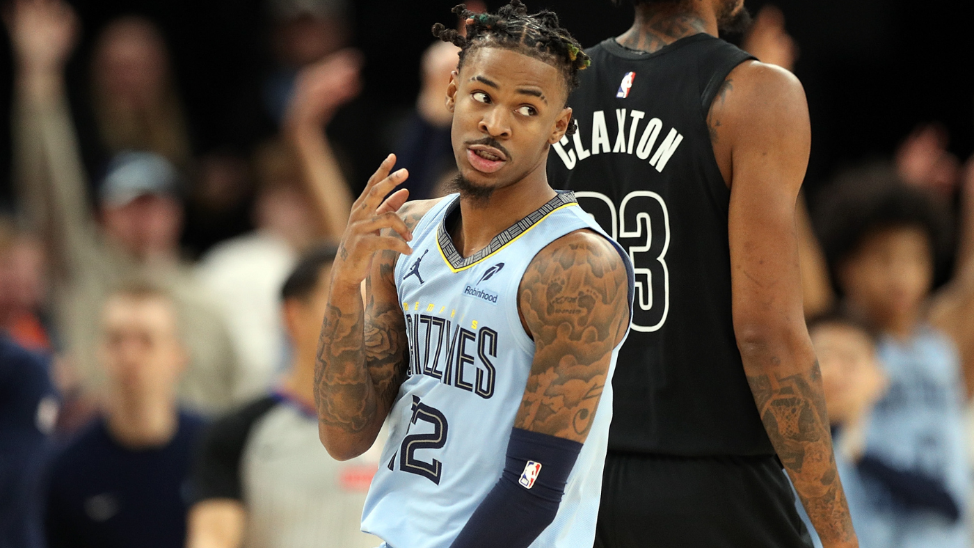 Ja Morant's 'trolling' stare down of Nets coach Jordi Fernandez leads to heated exchange