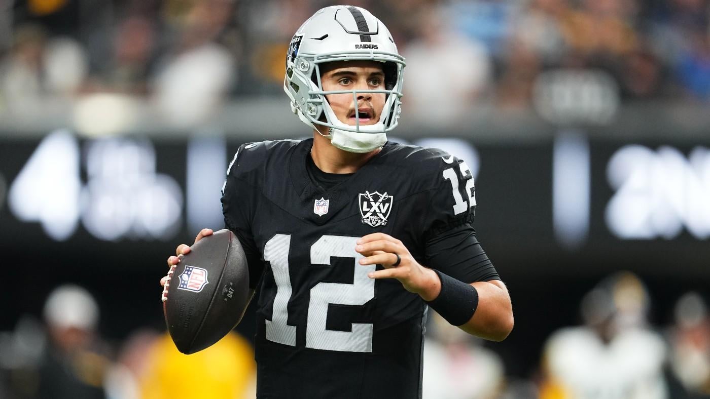 Race for No. 1 pick in 2025 NFL Draft: Raiders could have QB Aidan O'Connell back vs. Jaguars in Week 16