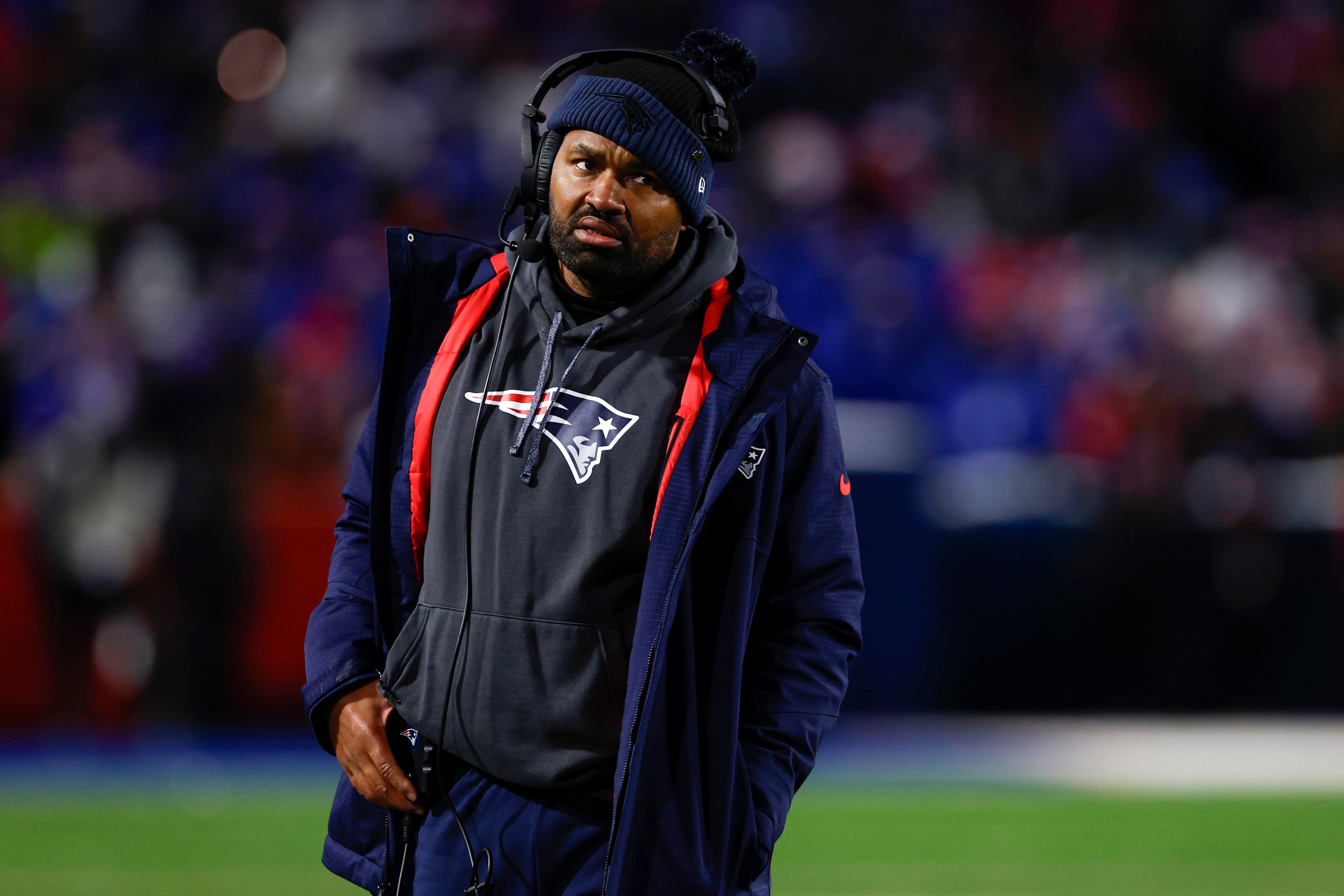 Patriots' Jerod Mayo refuses to explain decision to start Rhamondre Stevenson after saying he would be benched