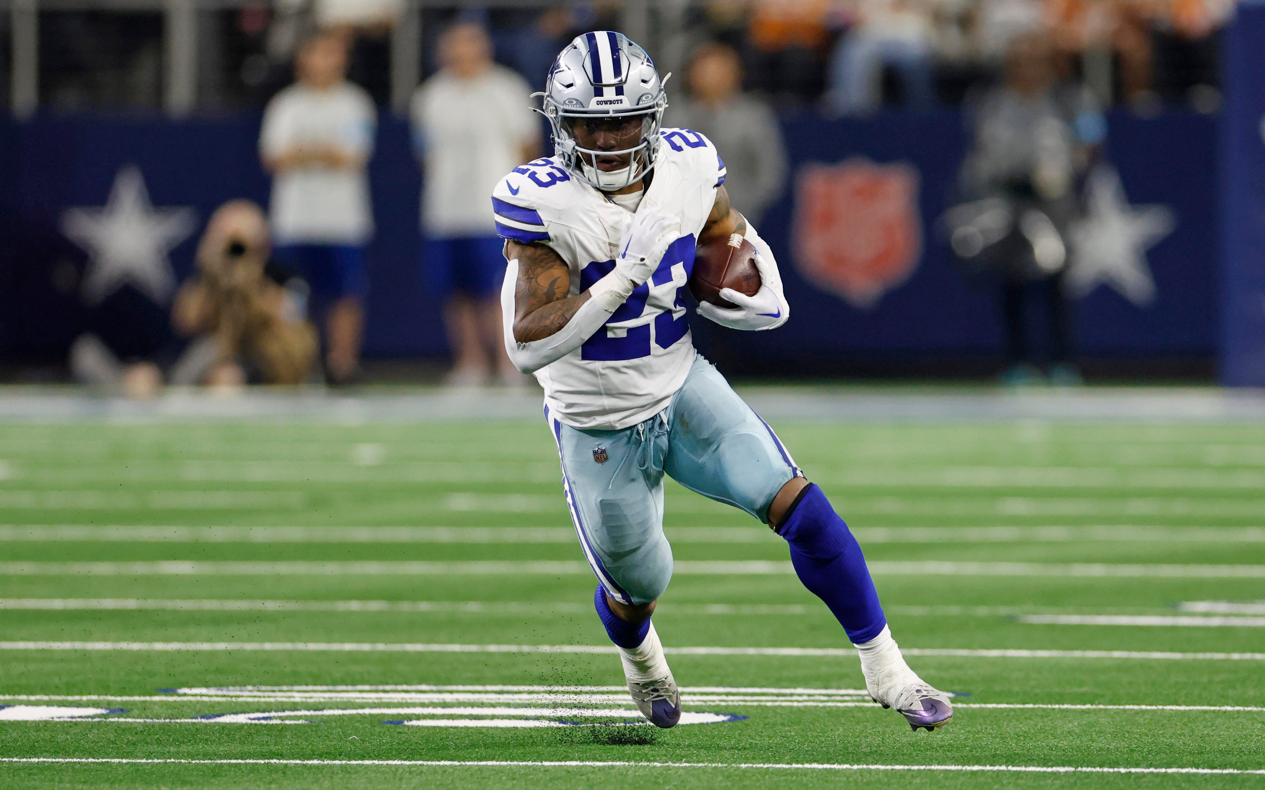 Cowboys' Rico Dowdle closing in on 1,000-yard season: 'Think about it all the time'