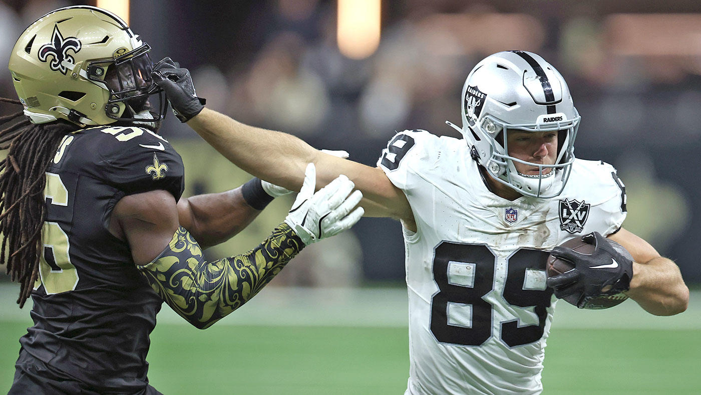 getty brock bowers raiders saints